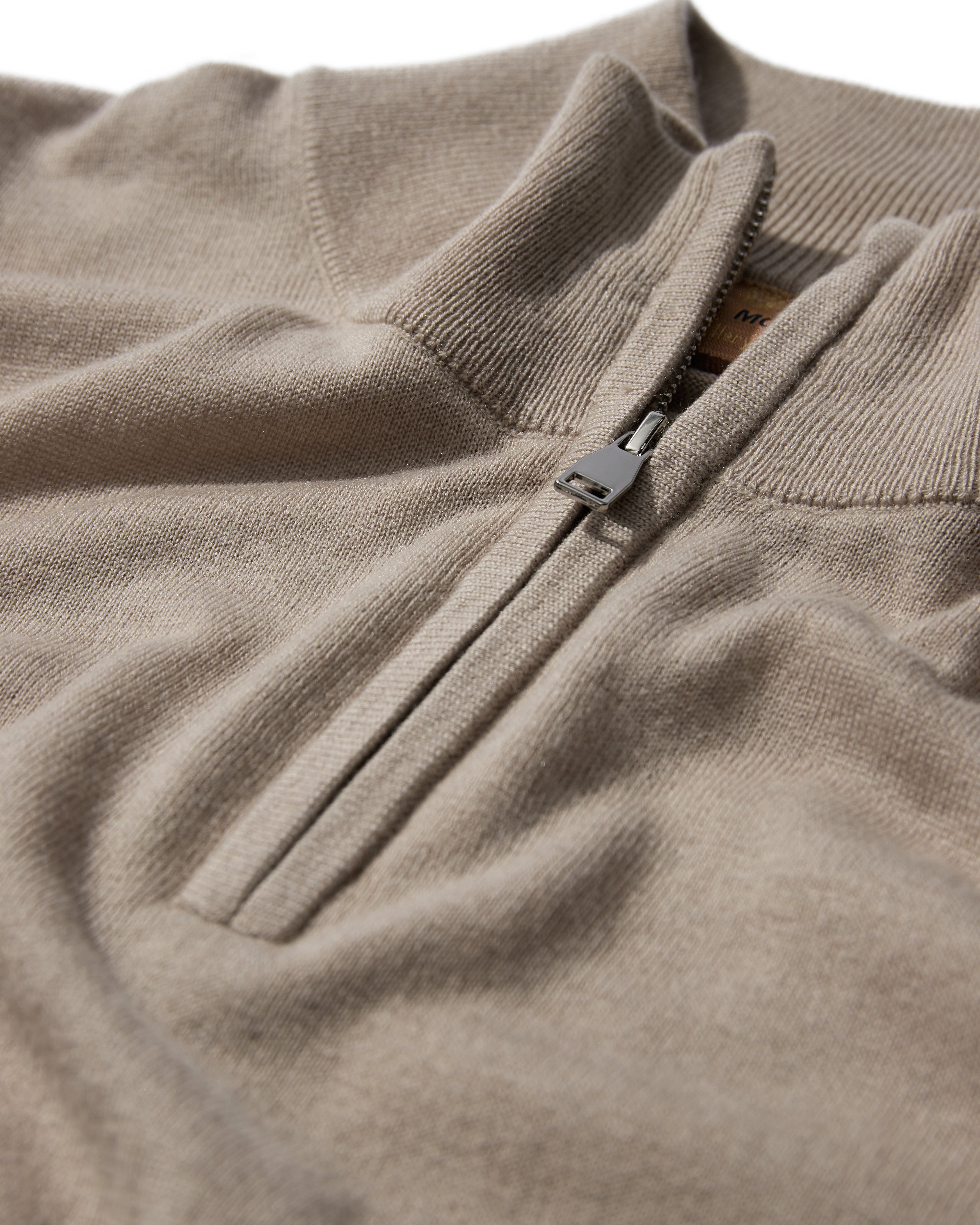 MMGAdam Soft Zip Turtle Neck Knit