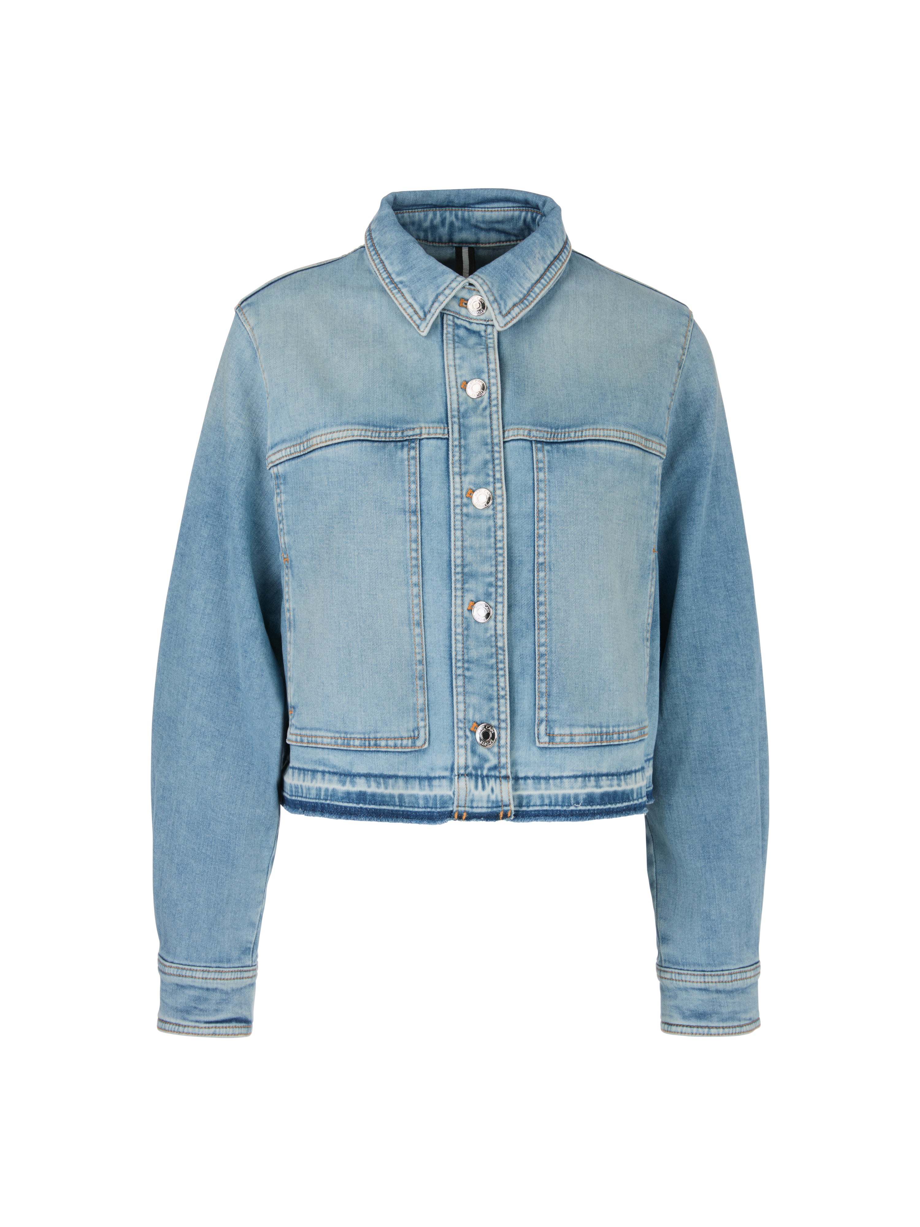 Jacke in Used Denim "Rethink Together"