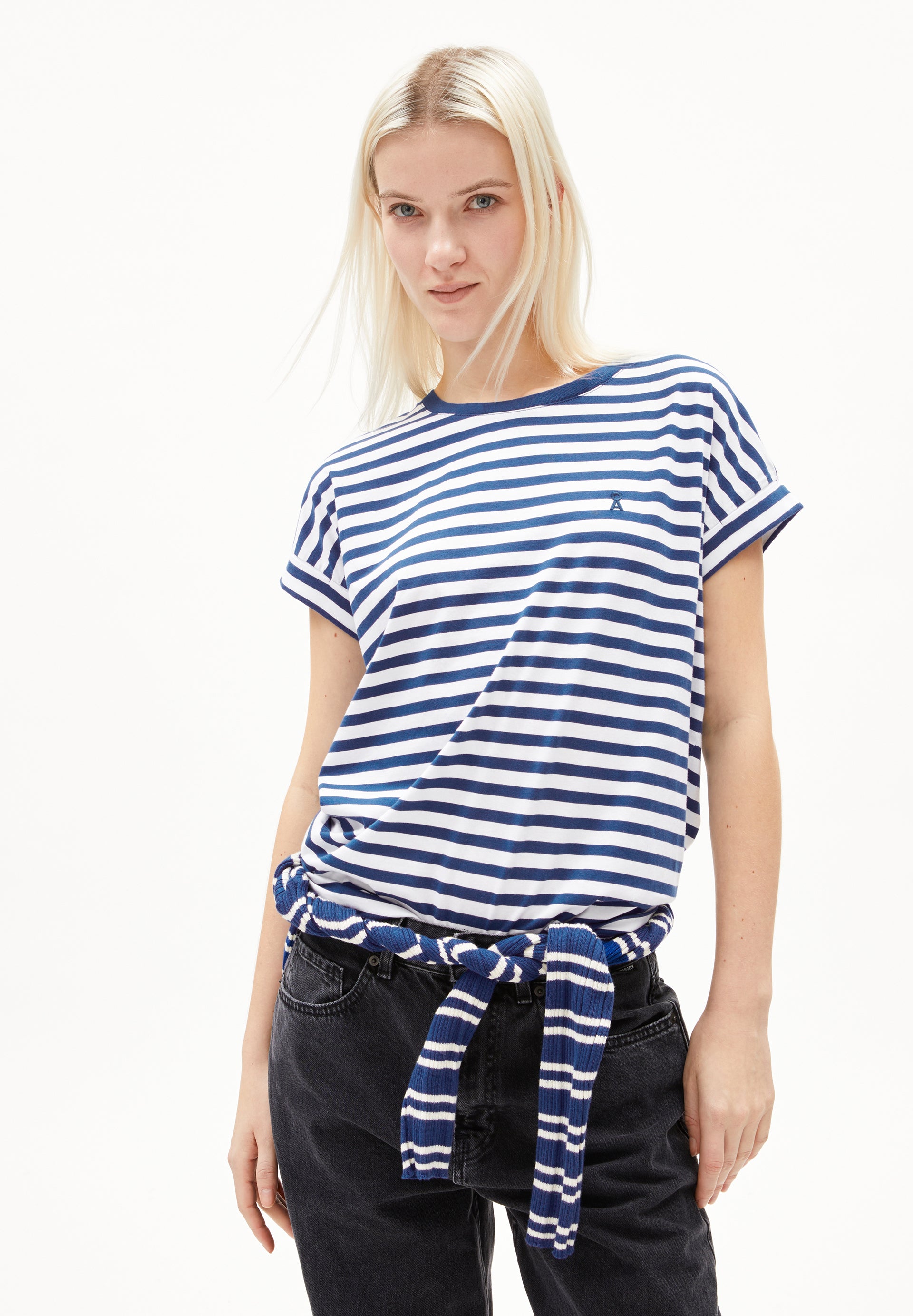 Armedangels T-Shirt IDAARA STRIPES aus Bio-Baumwolle