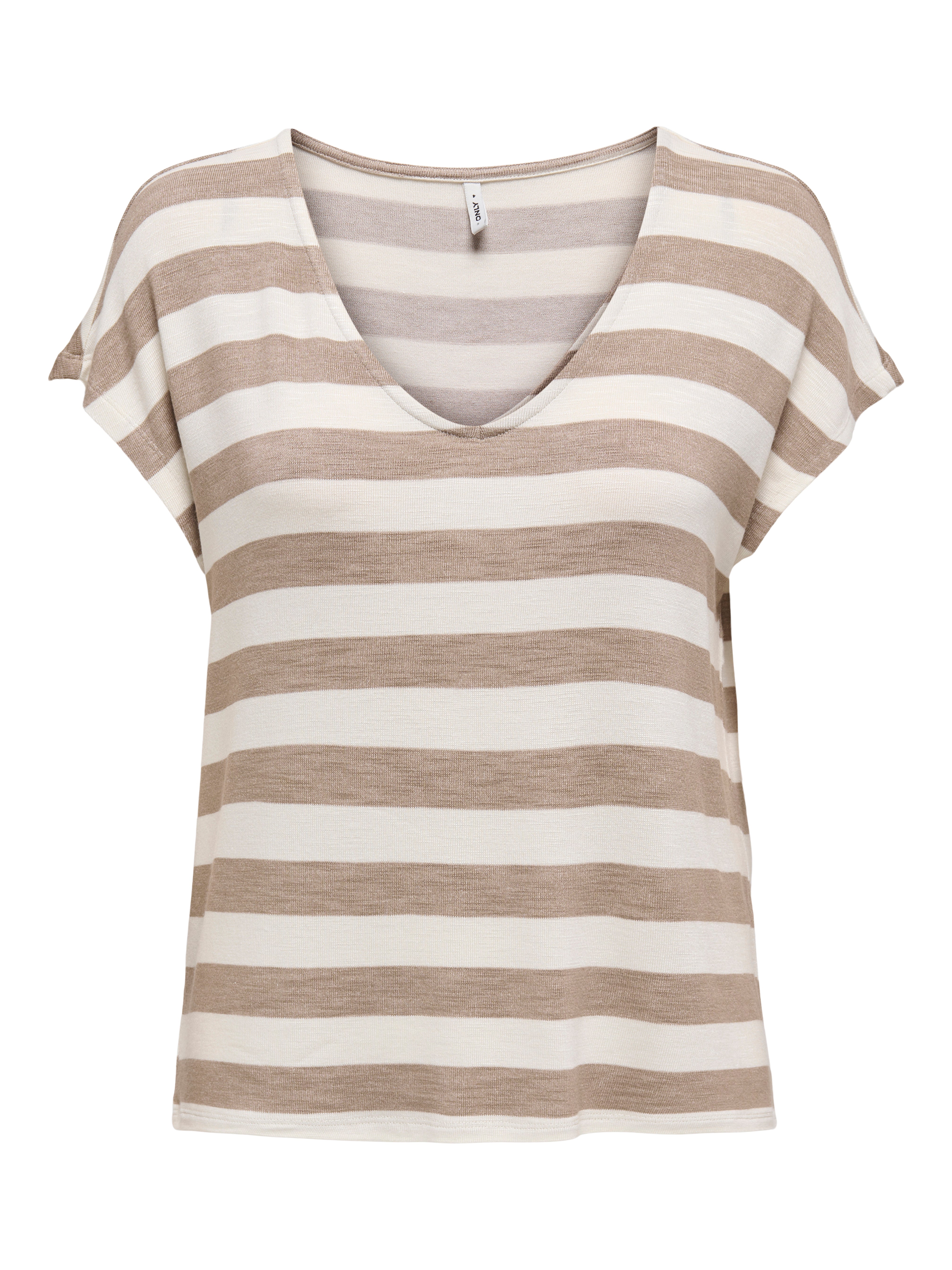 ONLLIRA LIFE S/S V-NECK TOP JRS NOOS