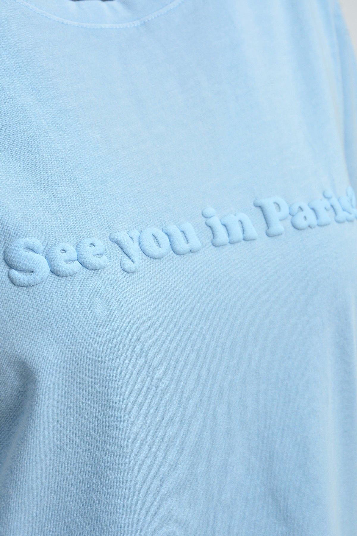 Washed T-Shirt Embroidery