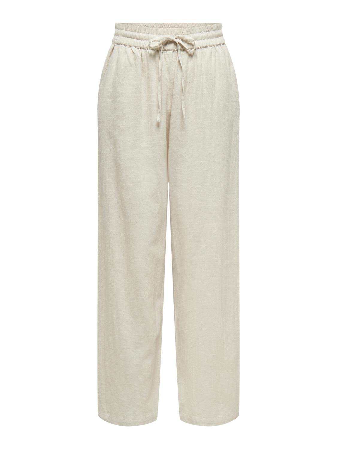 ONLTIZANA COTTON LOOSE PANTS WVN NOOS