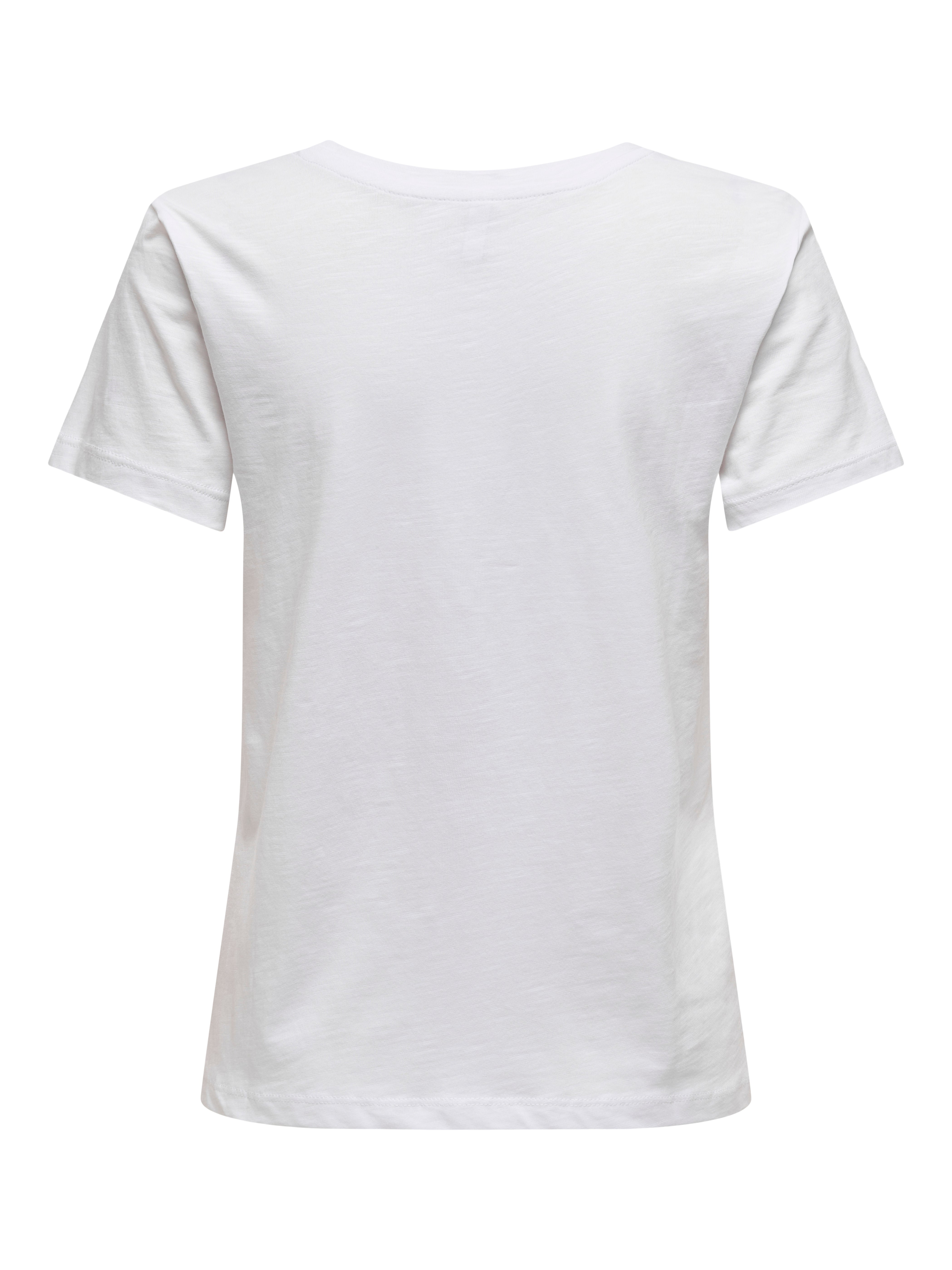 ONLKETTY LIFE S/S V-NECK TOP BOX JRS