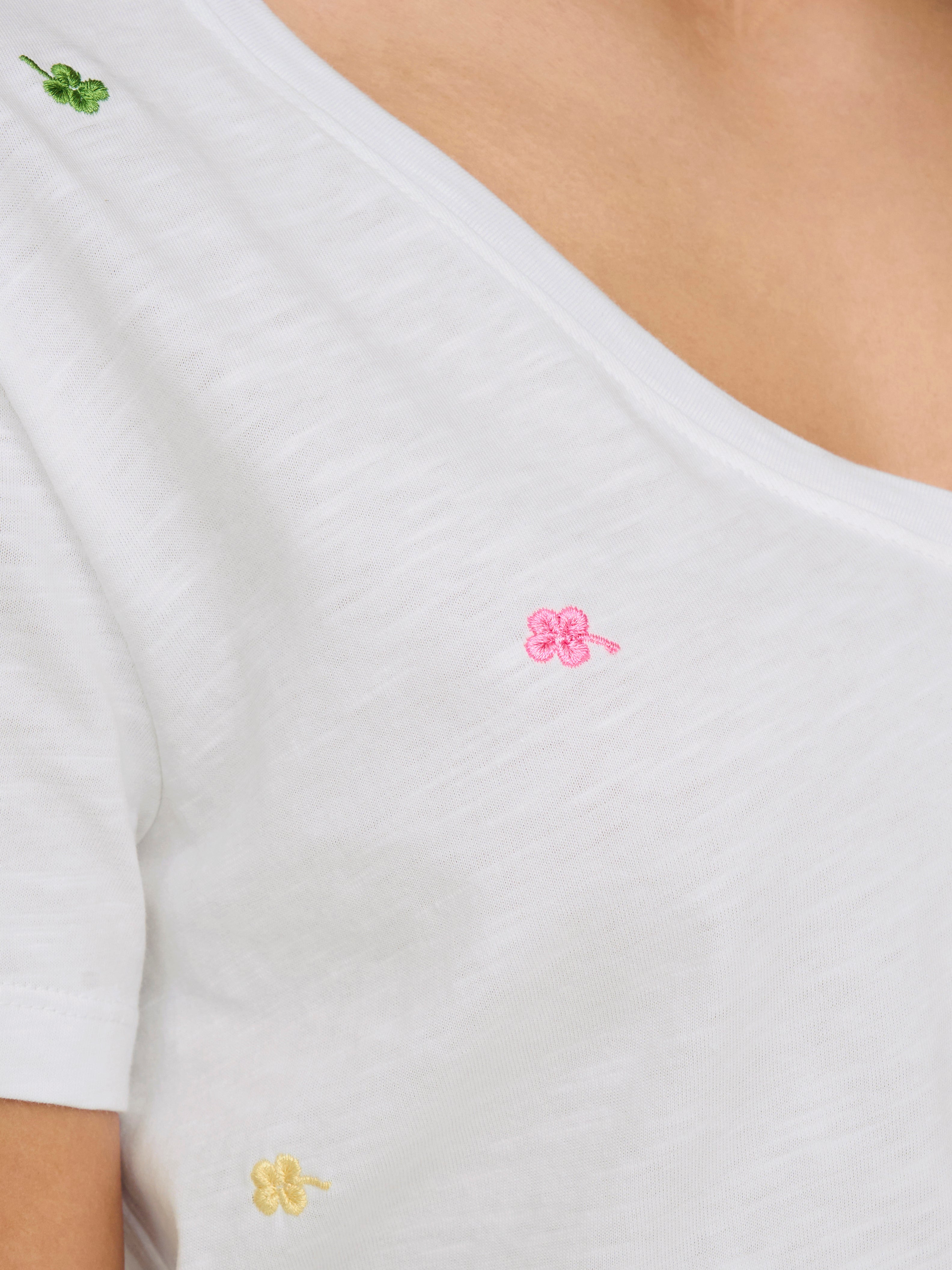 ONLKETTY LIFE S/S V-NECK TOP BOX JRS