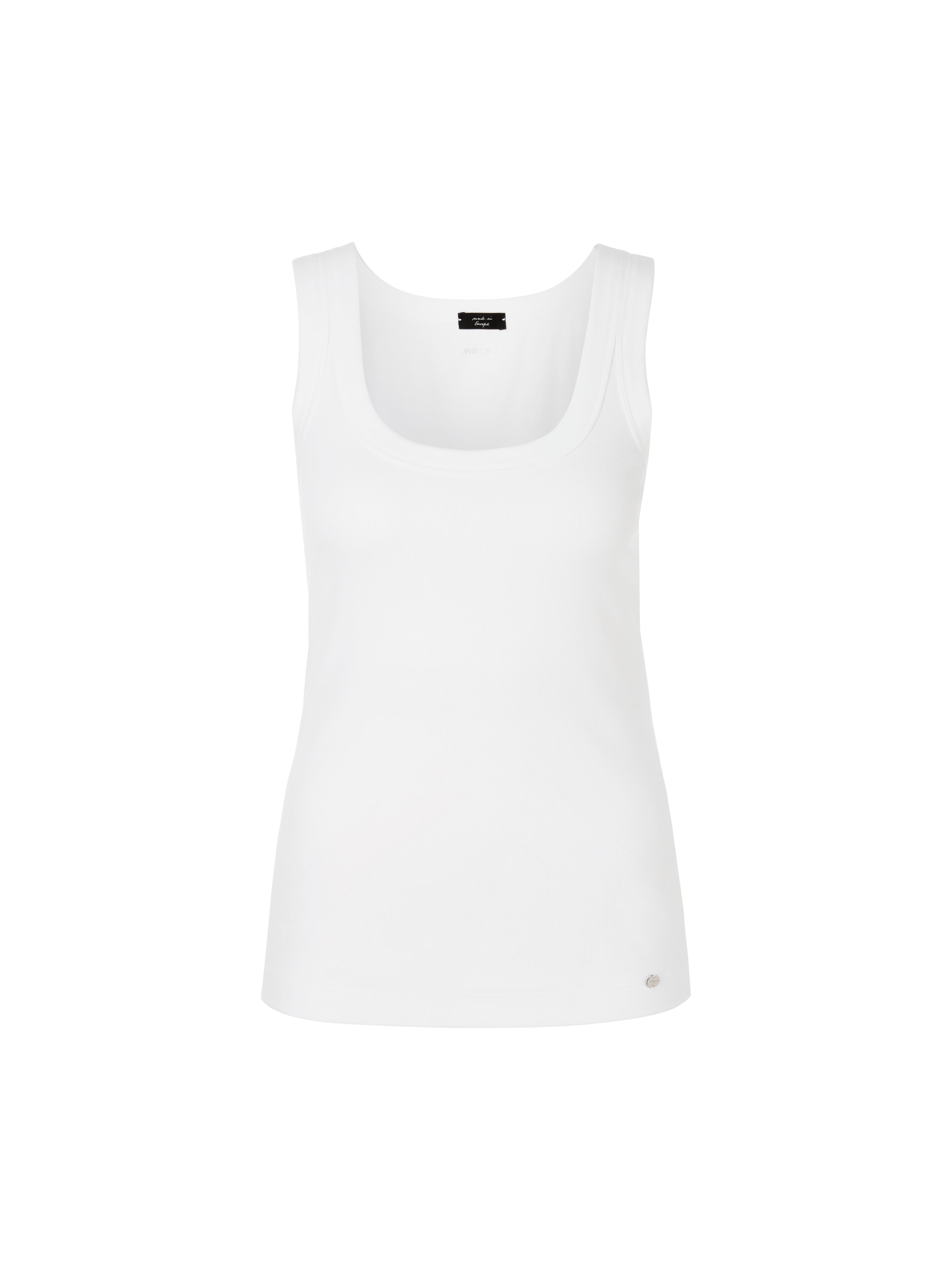 Tanktop aus Feinripp