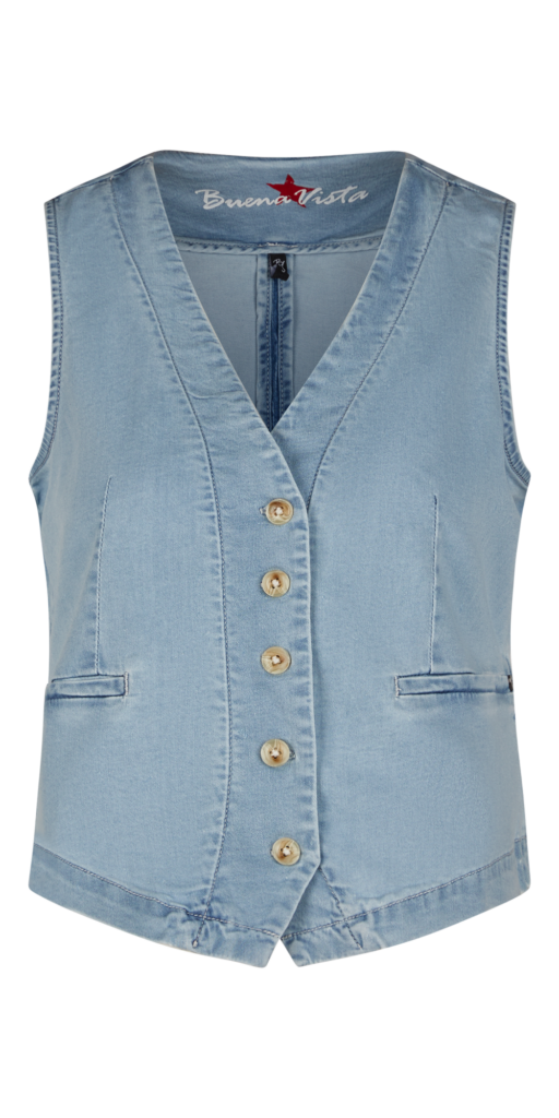Vest light denim