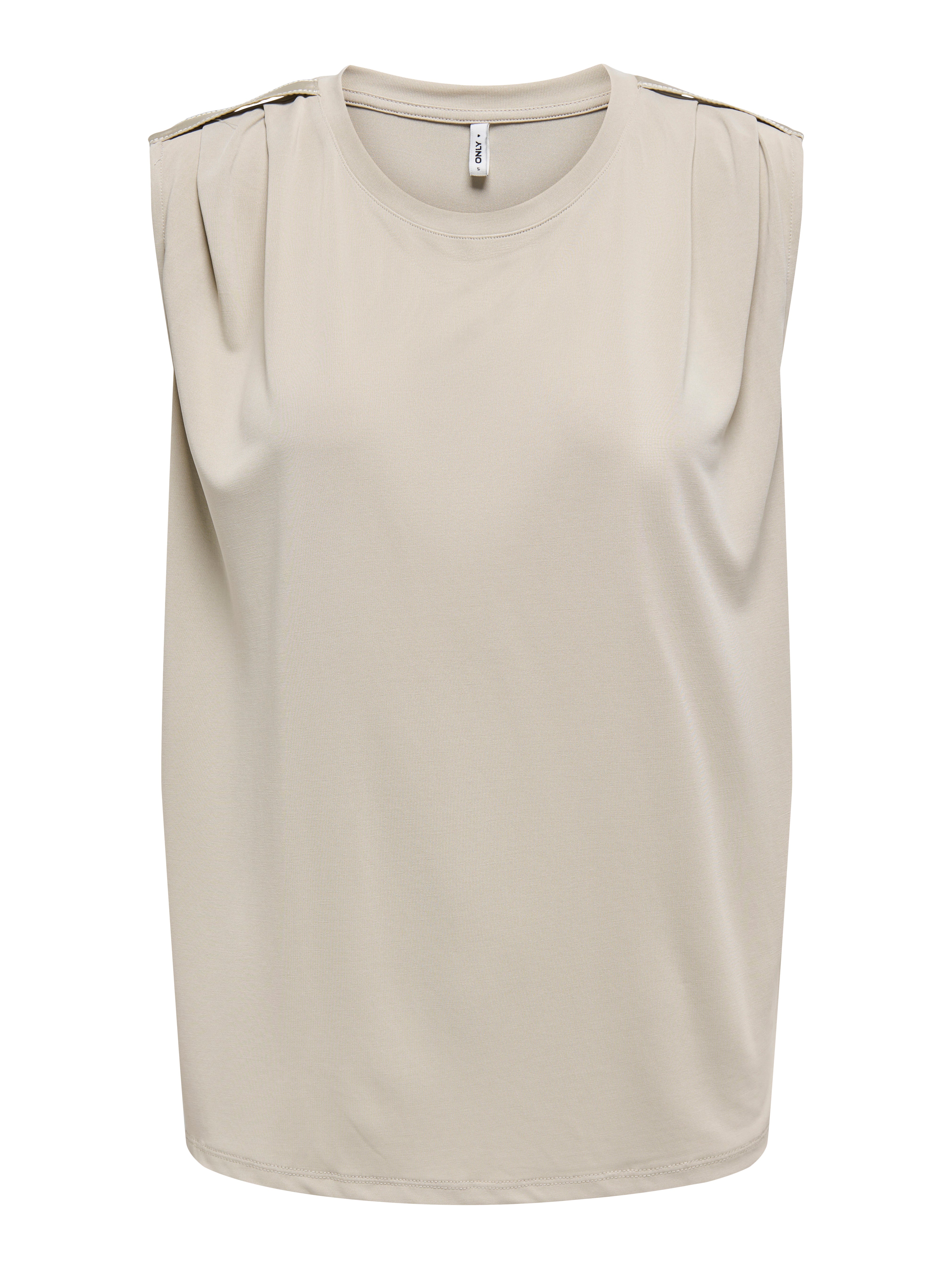 ONLFREE LIFE S/L MODAL SATIN MIX TOP JRS