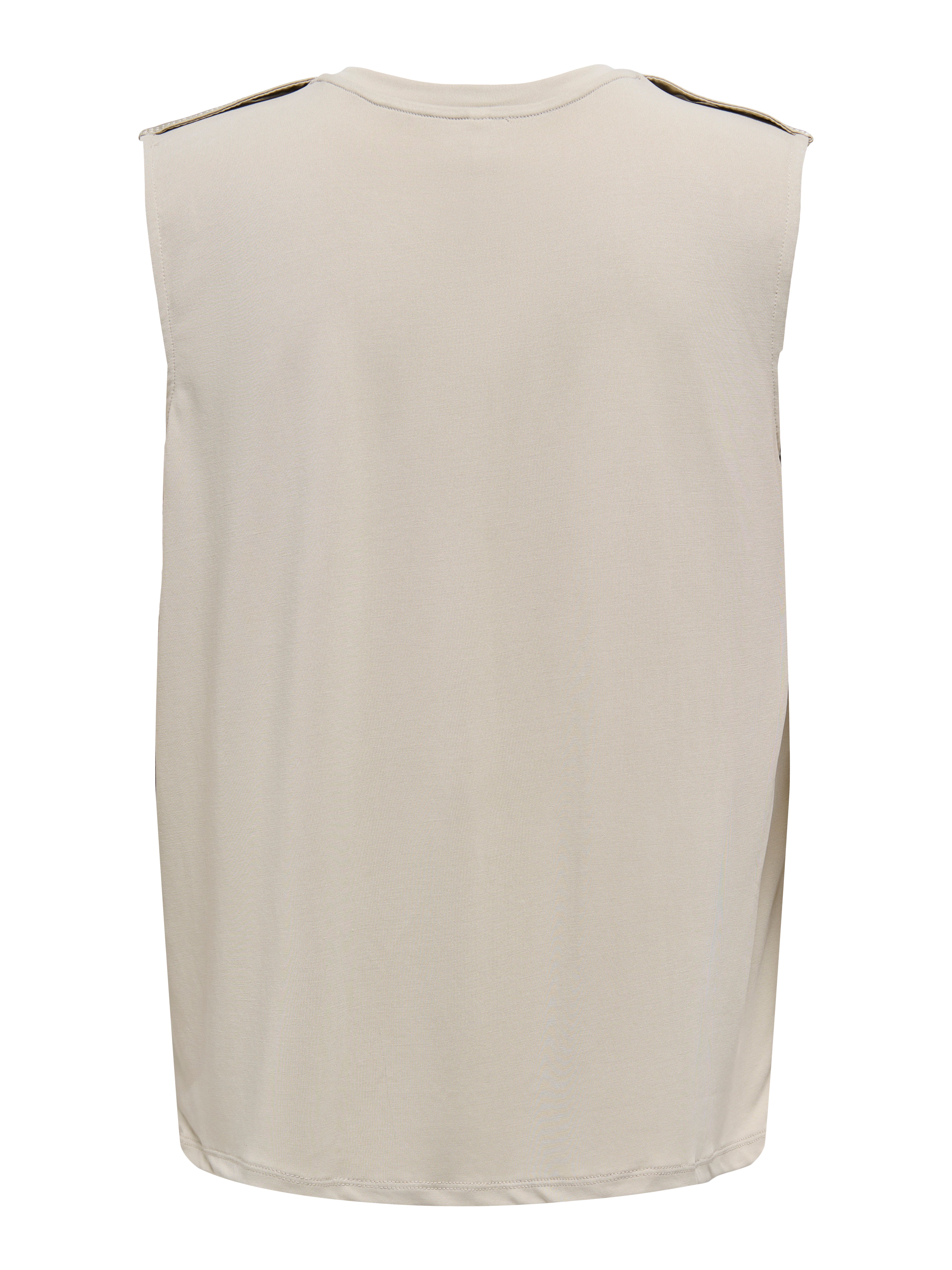 ONLFREE LIFE S/L MODAL SATIN MIX TOP JRS
