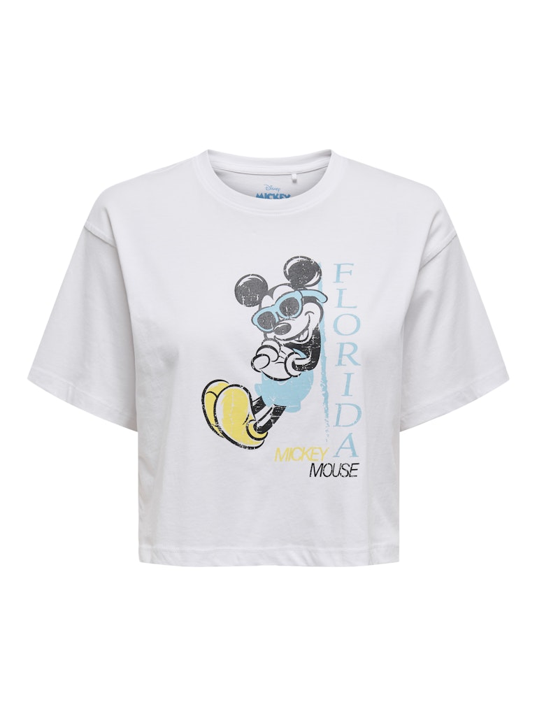 ONLMICKEY MINNIE LIFE S/S HOLIDAY TOPJRS