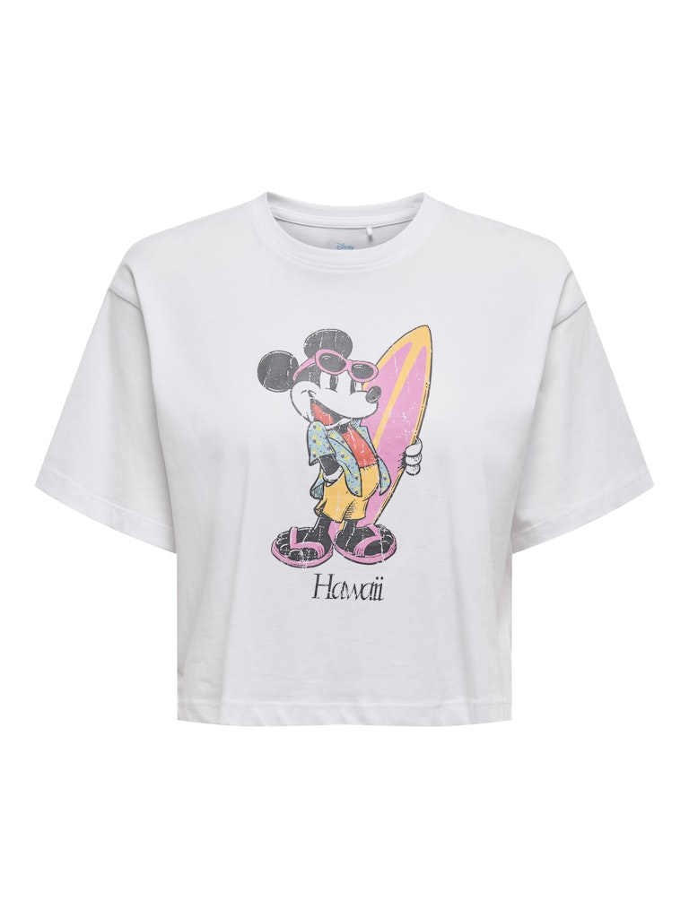 ONLMICKEY MINNIE LIFE S/S HOLIDAY TOPJRS