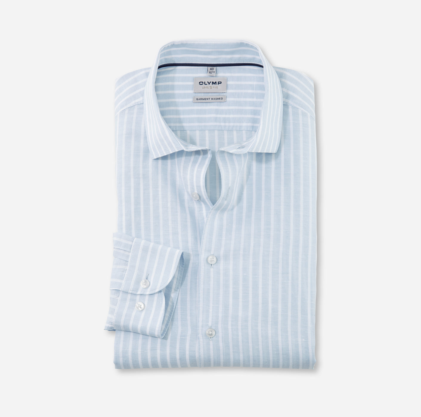 Hemd OLYMP Level Five garment washed