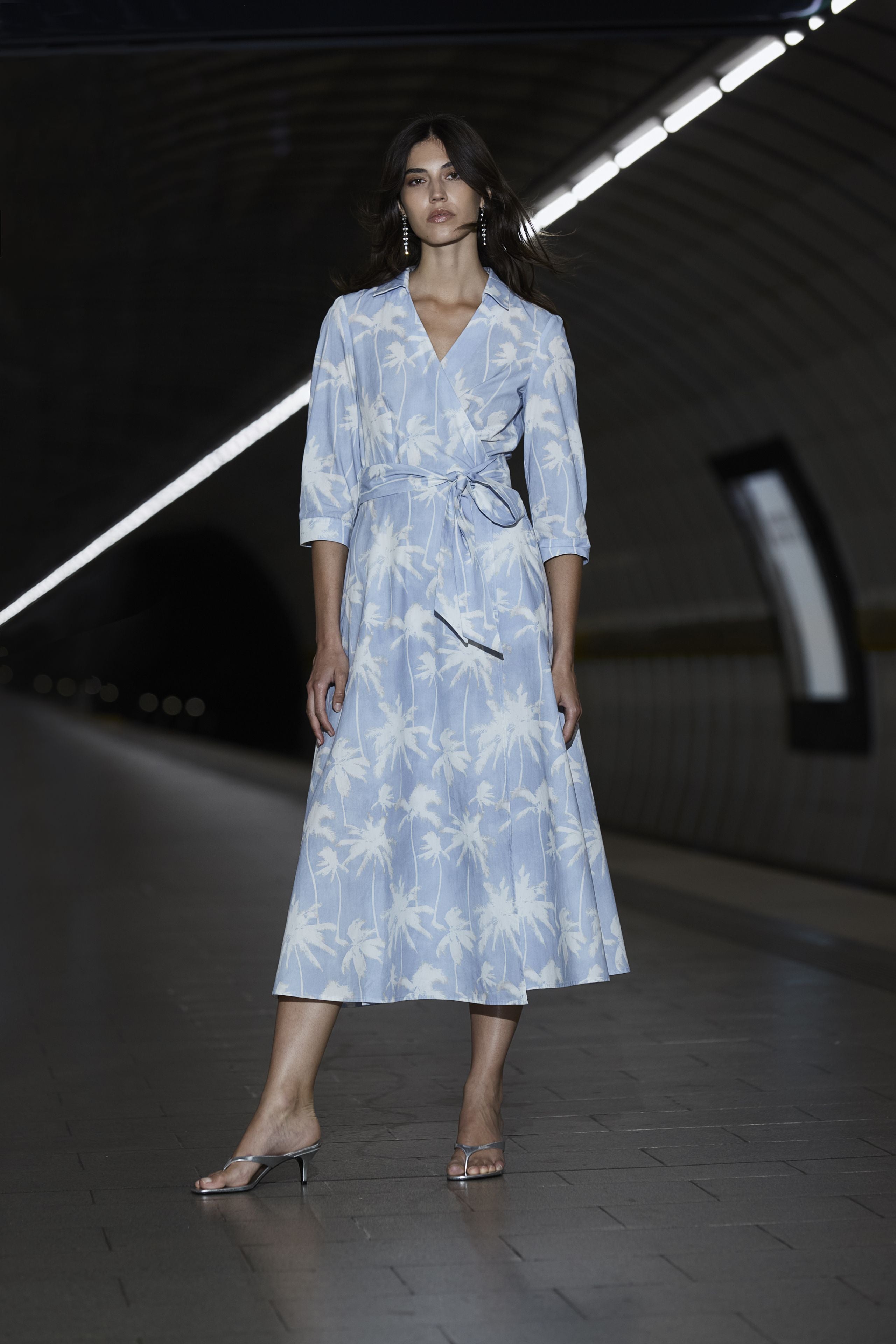 Wickelkleid 100% Baumwolle