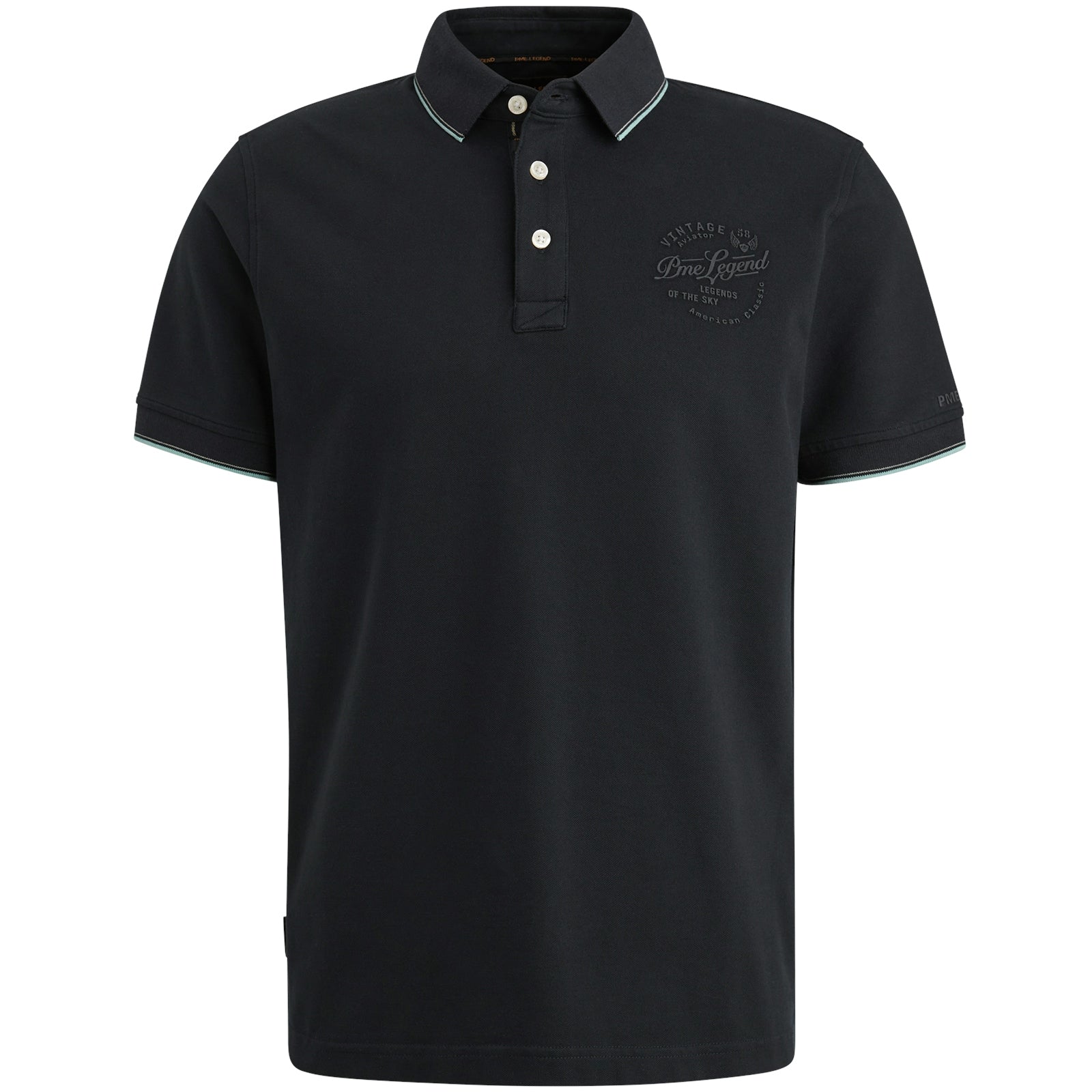 PME LEGEND Polo Shirt stretch pique package