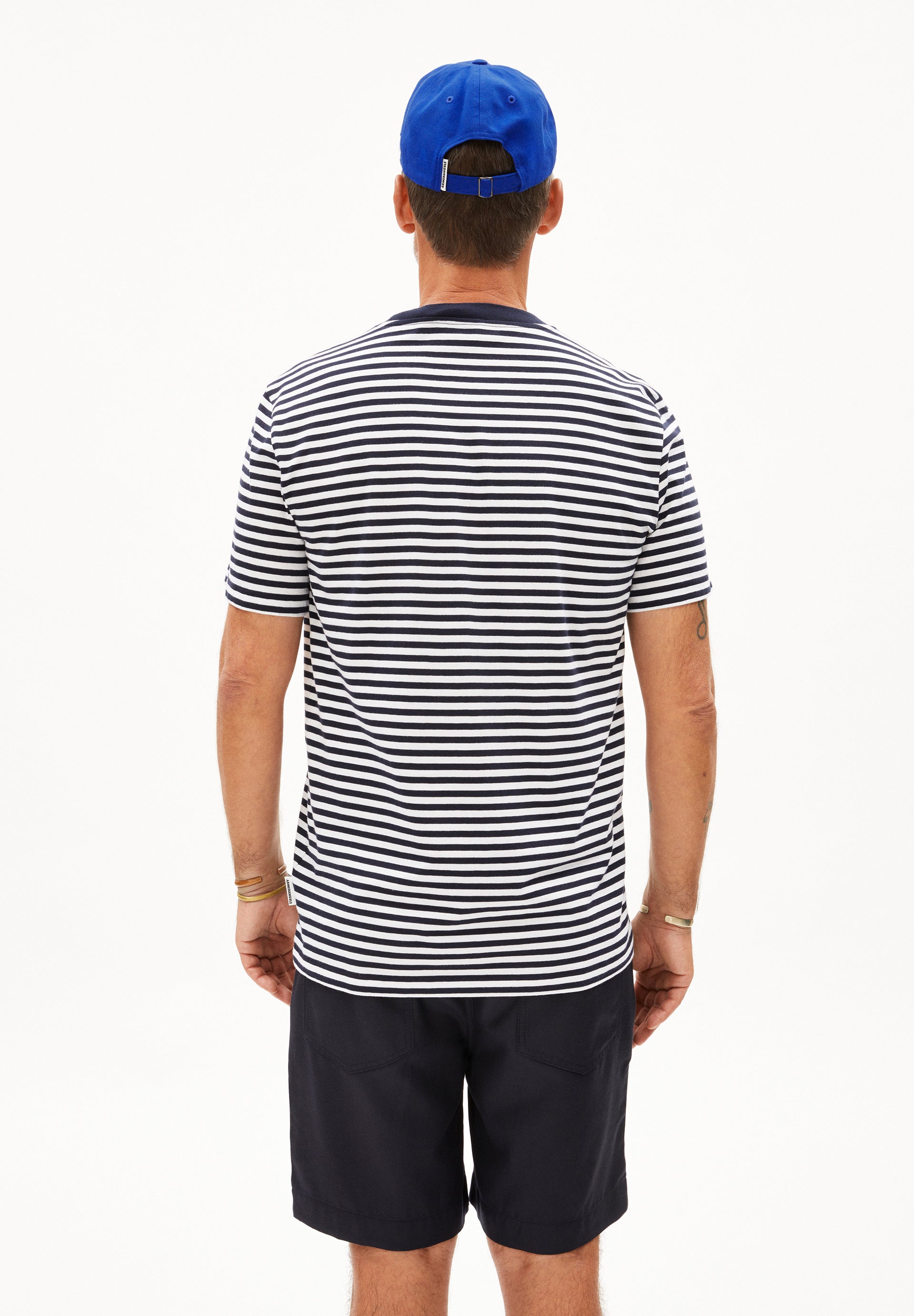 Armedangels T-Shirt MAARKOS STRIPES aus Bio-Baumwoll Mix