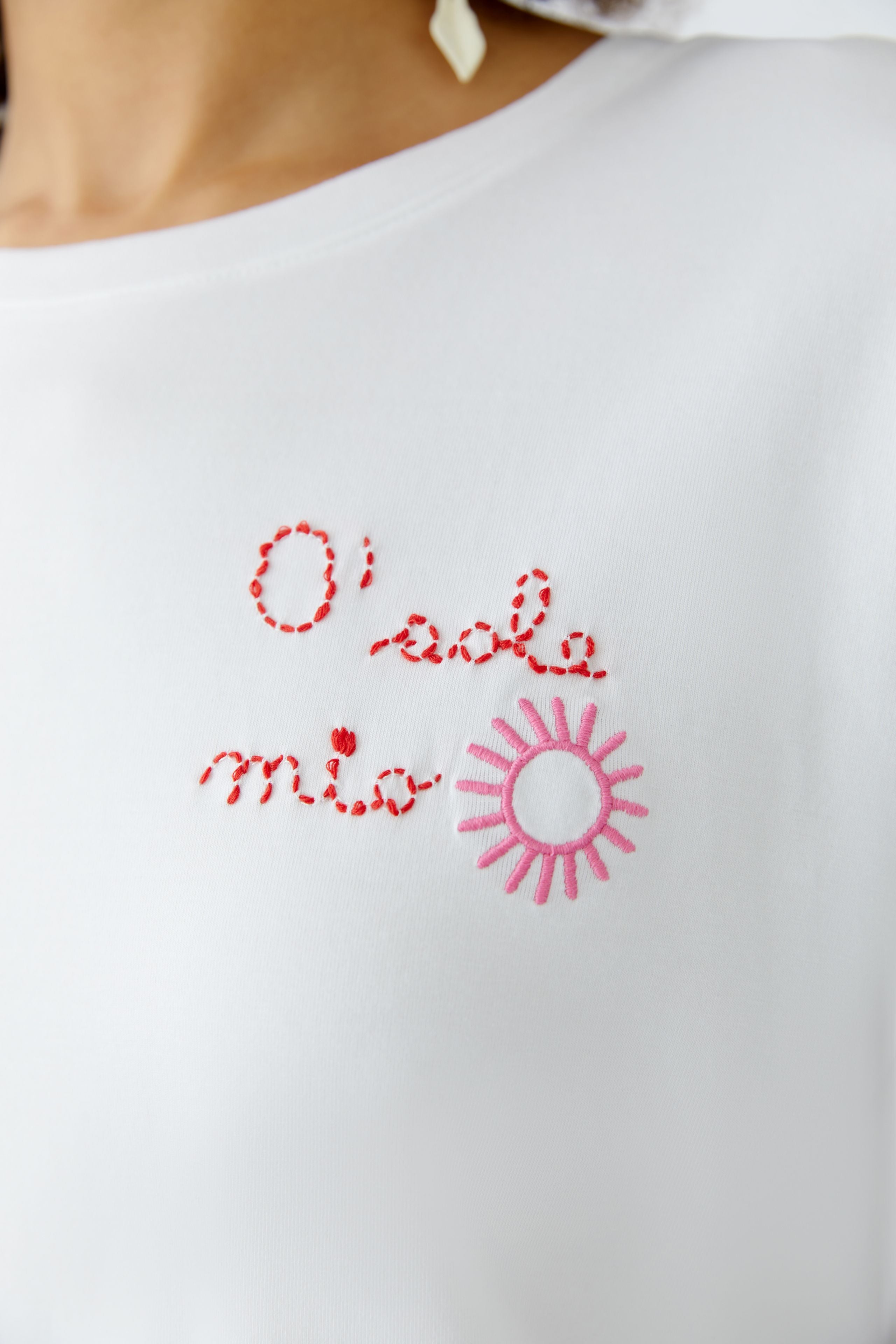 T-Shirt elastische Baumwoll- Modalmischung