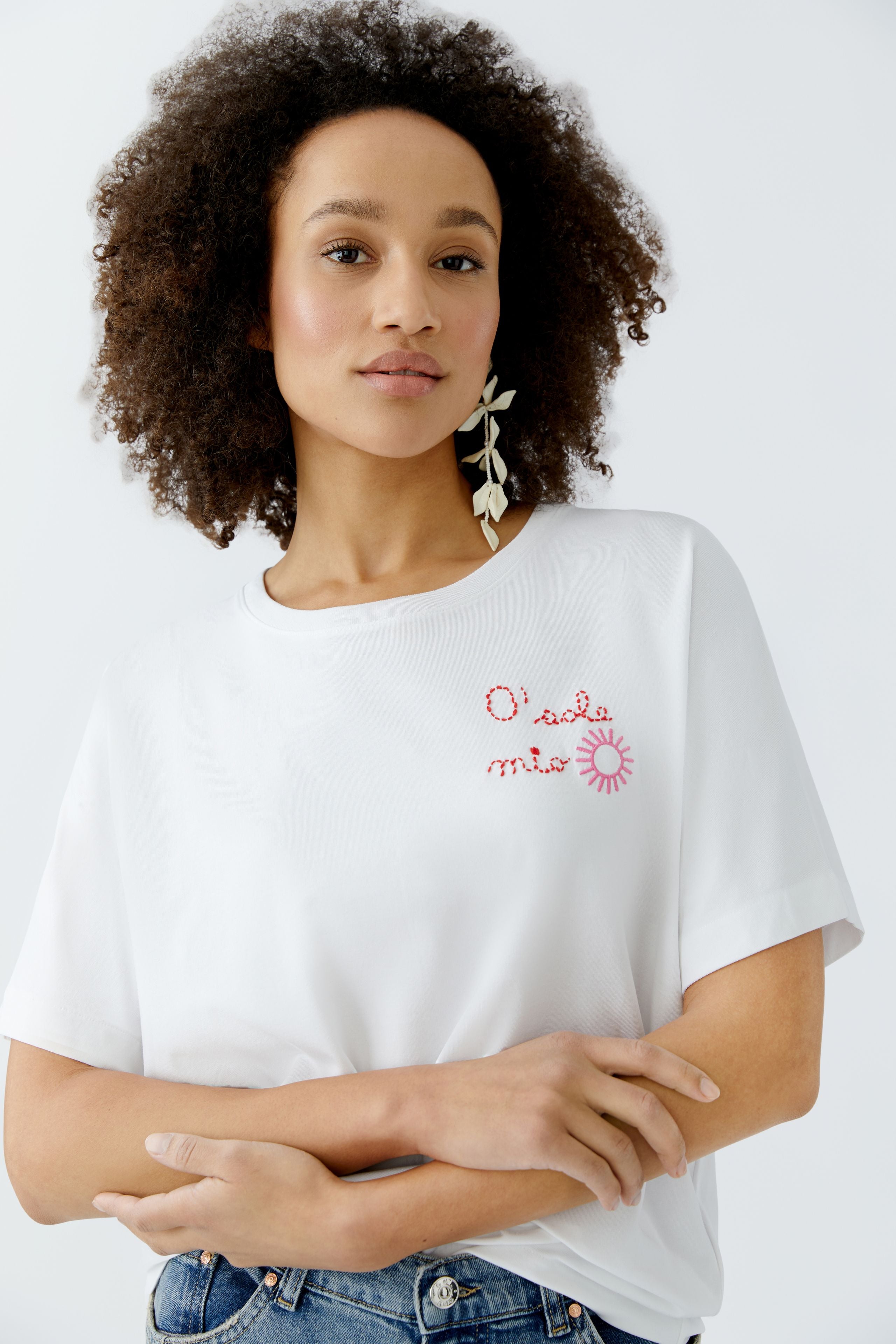 T-Shirt elastische Baumwoll- Modalmischung