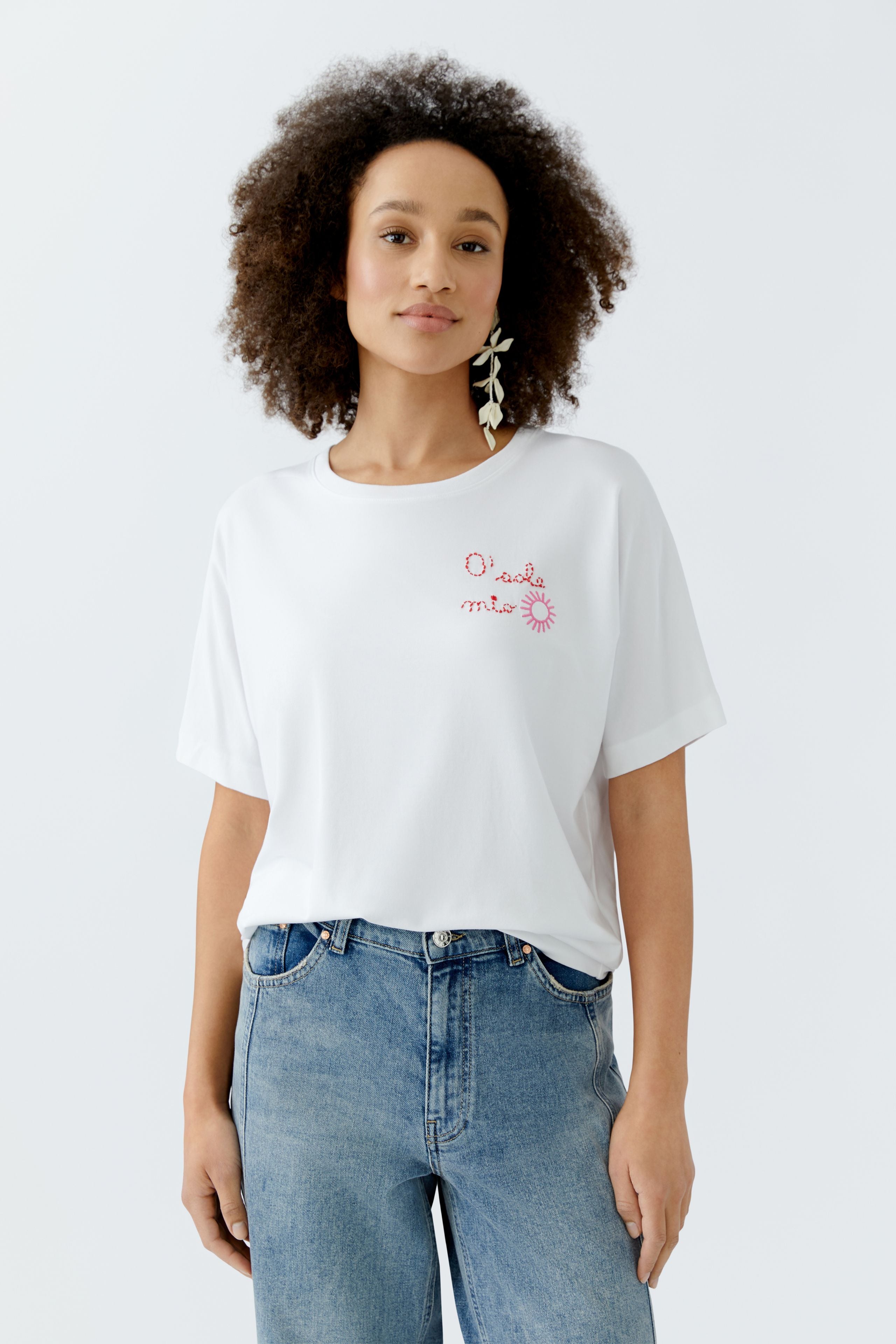 T-Shirt elastische Baumwoll- Modalmischung