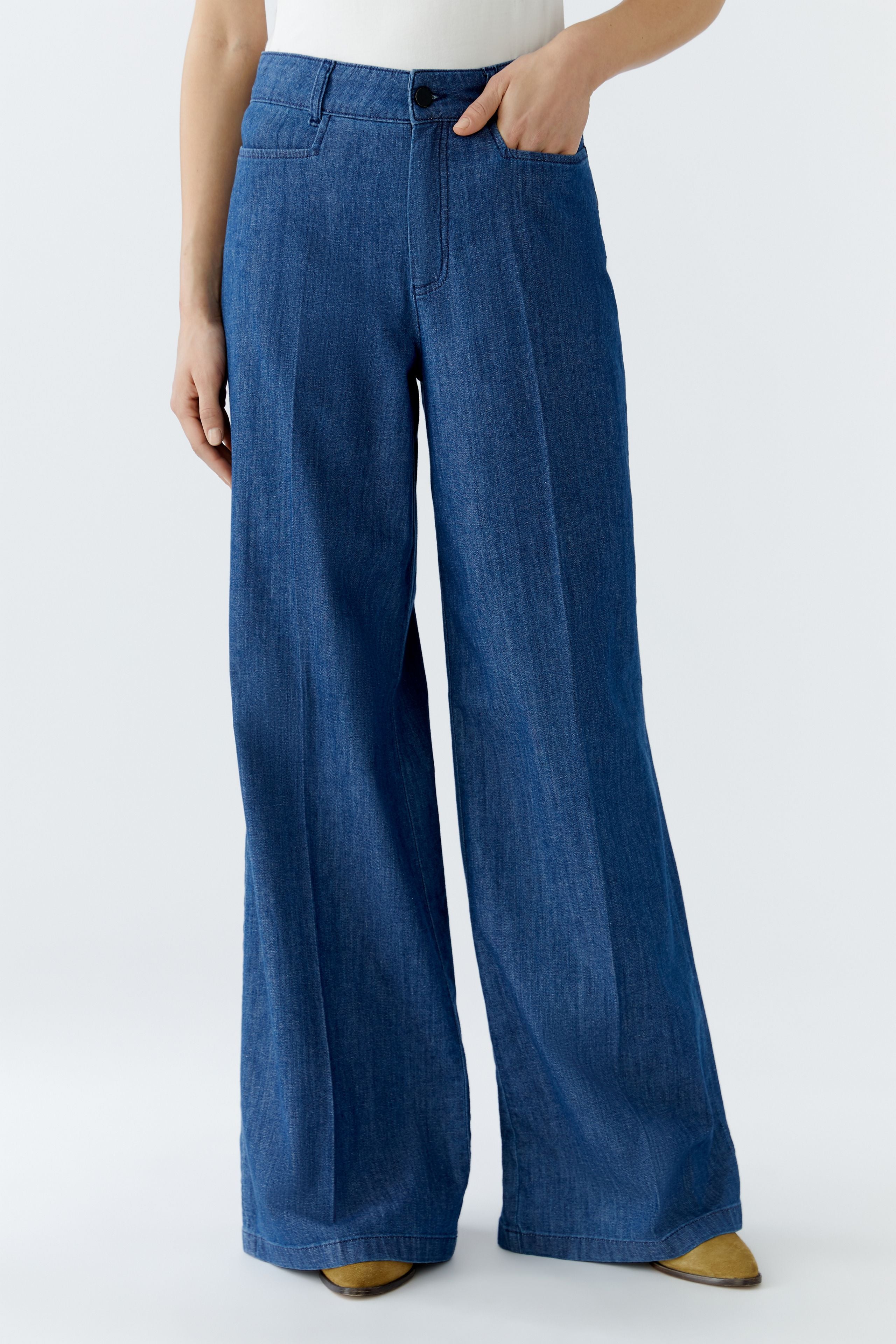 Jeans WIDE LEG long length, high waist