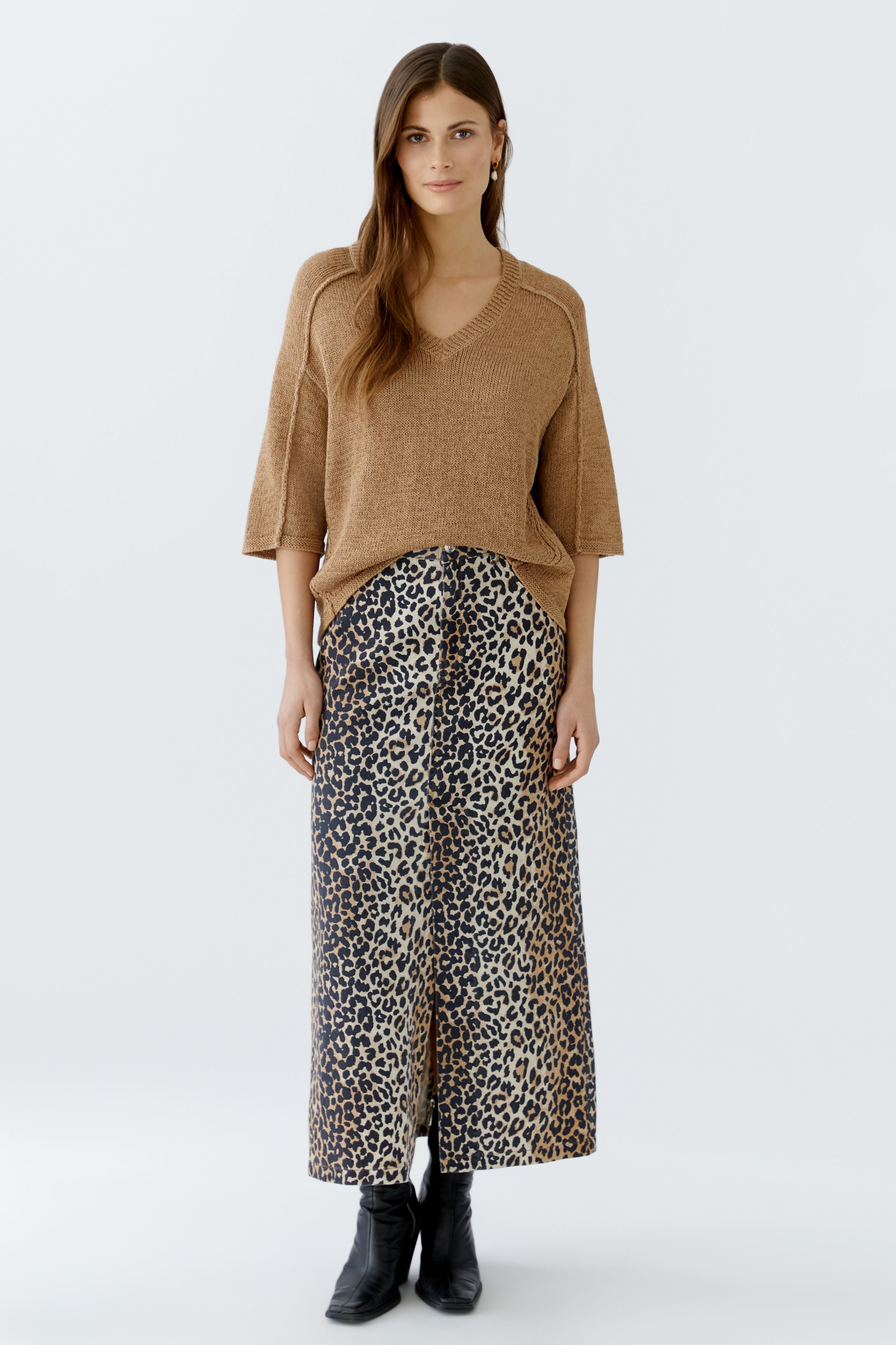 Jeansrock THE MAXI mid waist