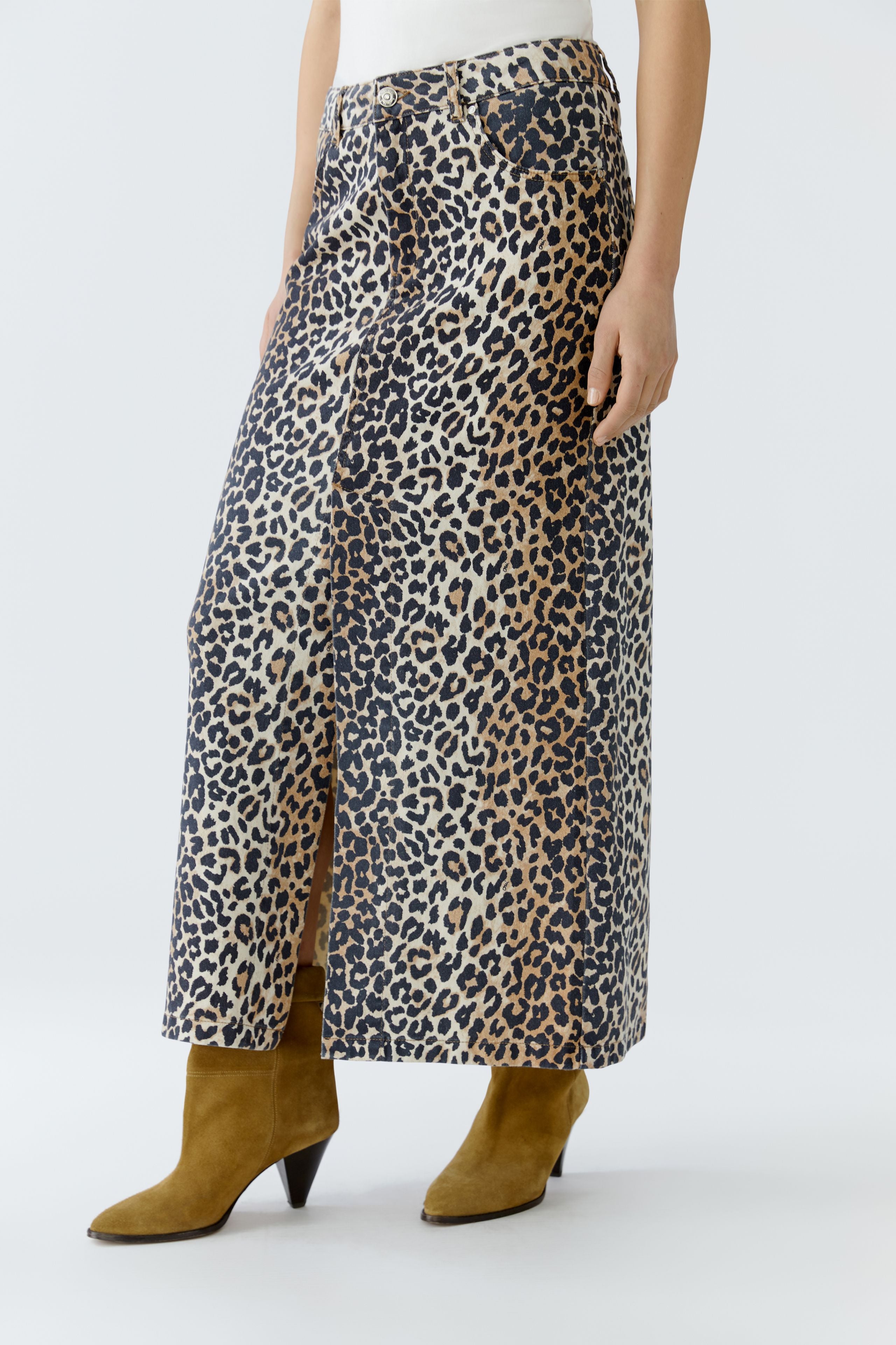 Jeansrock THE MAXI mid waist