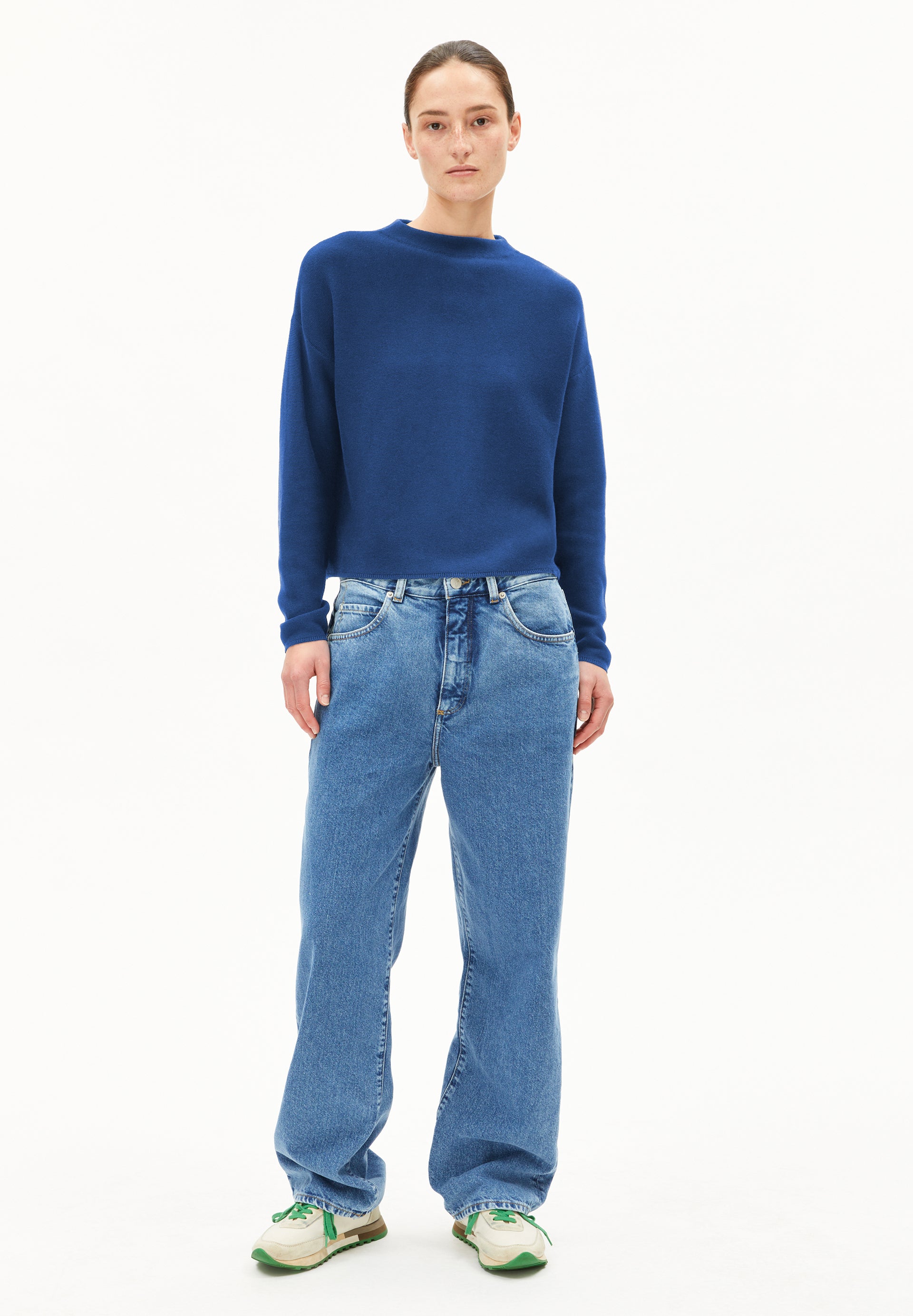 Armedangels Feinstrick Pullover aus Bio-Baumwolle MERINAA LINKS