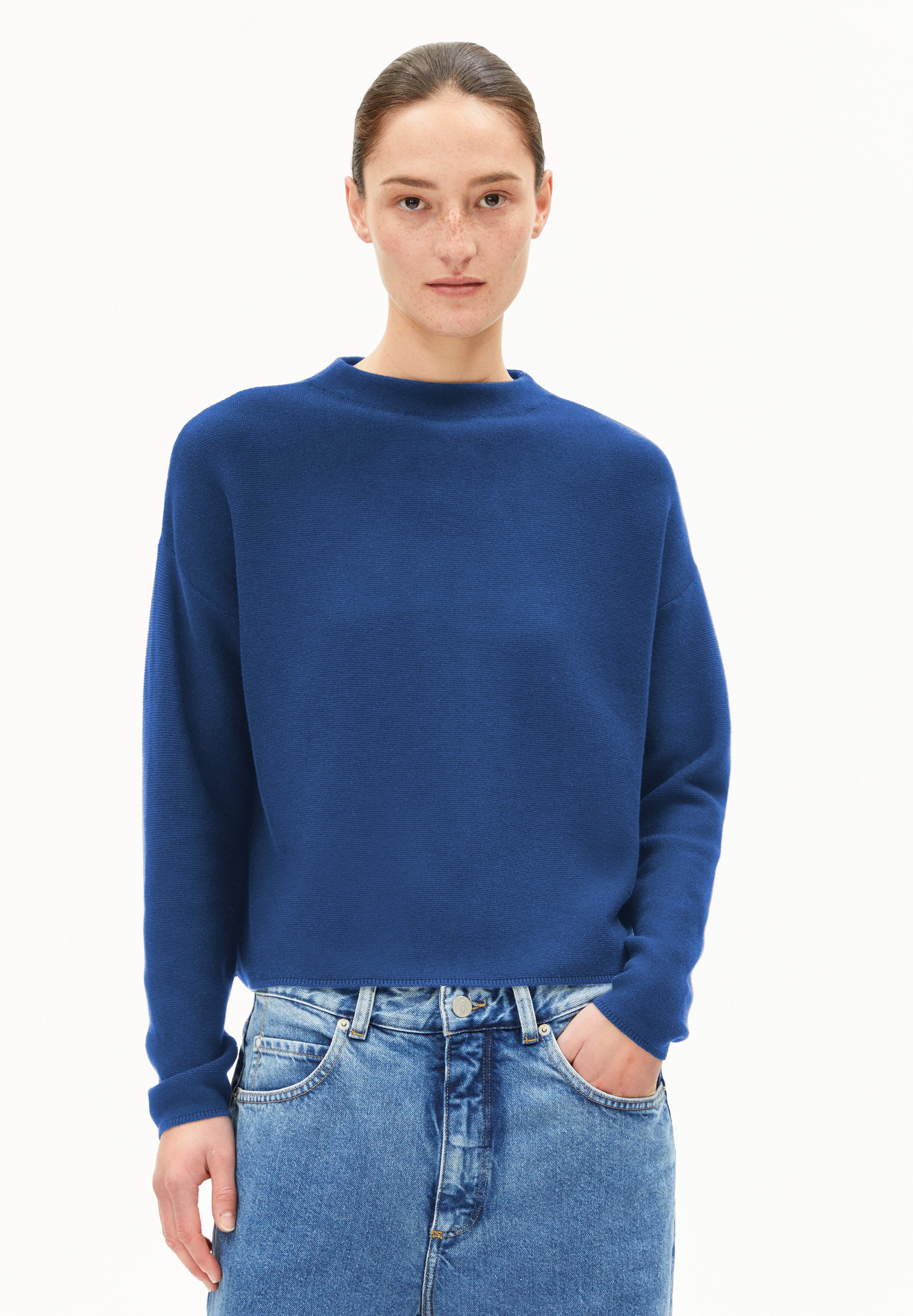 Armedangels Feinstrick Pullover aus Bio-Baumwolle MERINAA LINKS