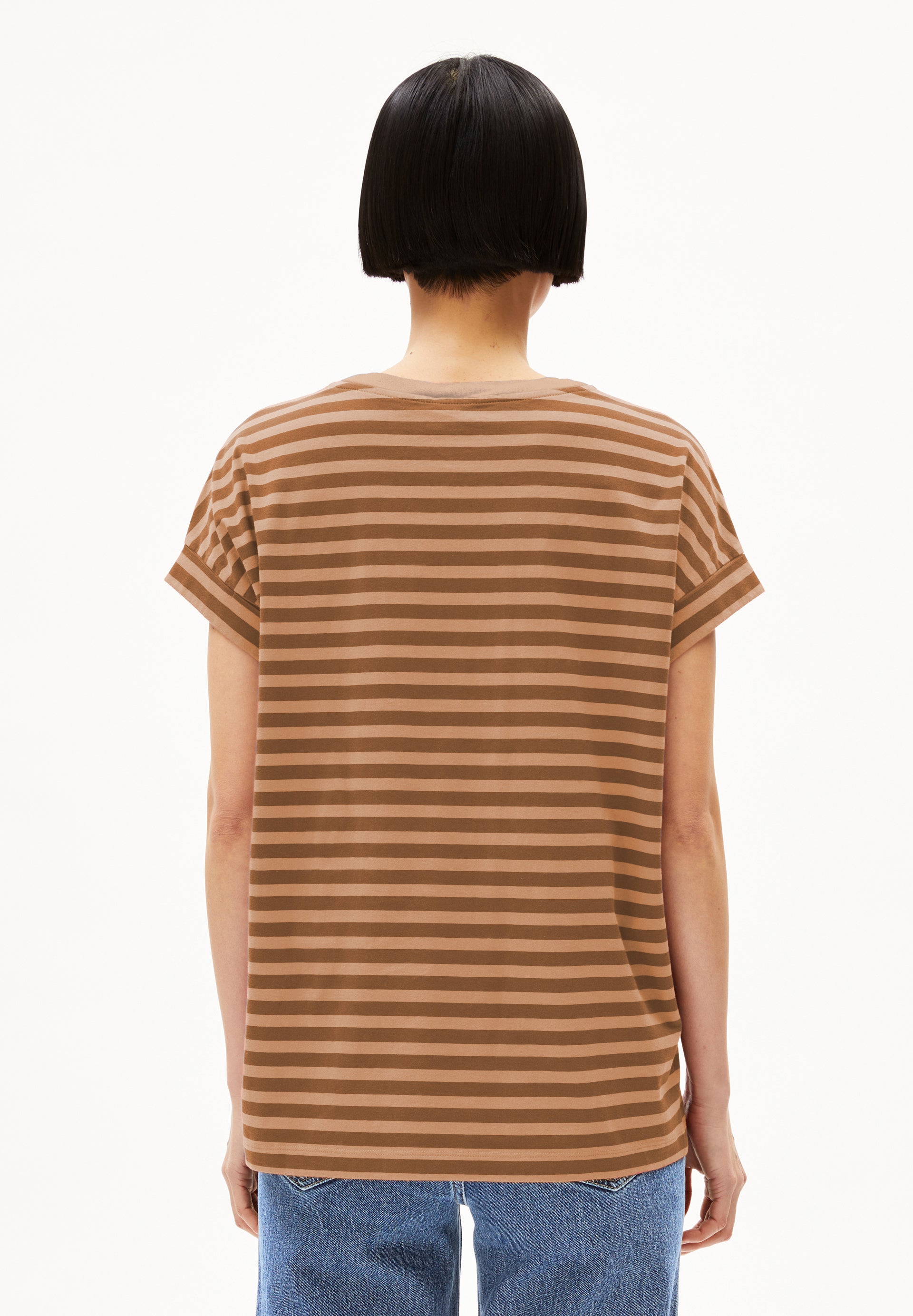 Armedangels IDAARA STRIPES T-SHIRT