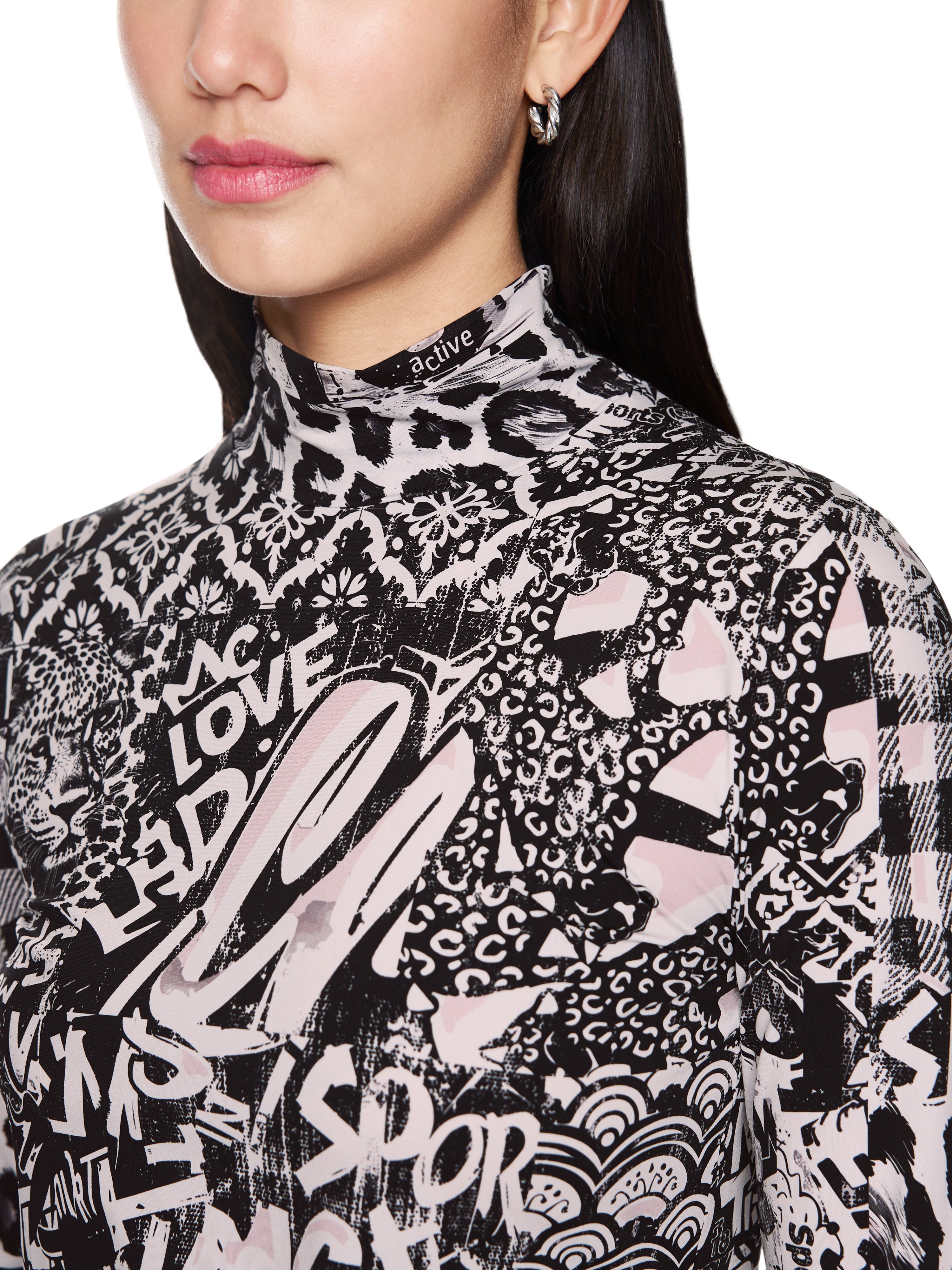 Marc Cain Langarmshirt mit Turtleneck