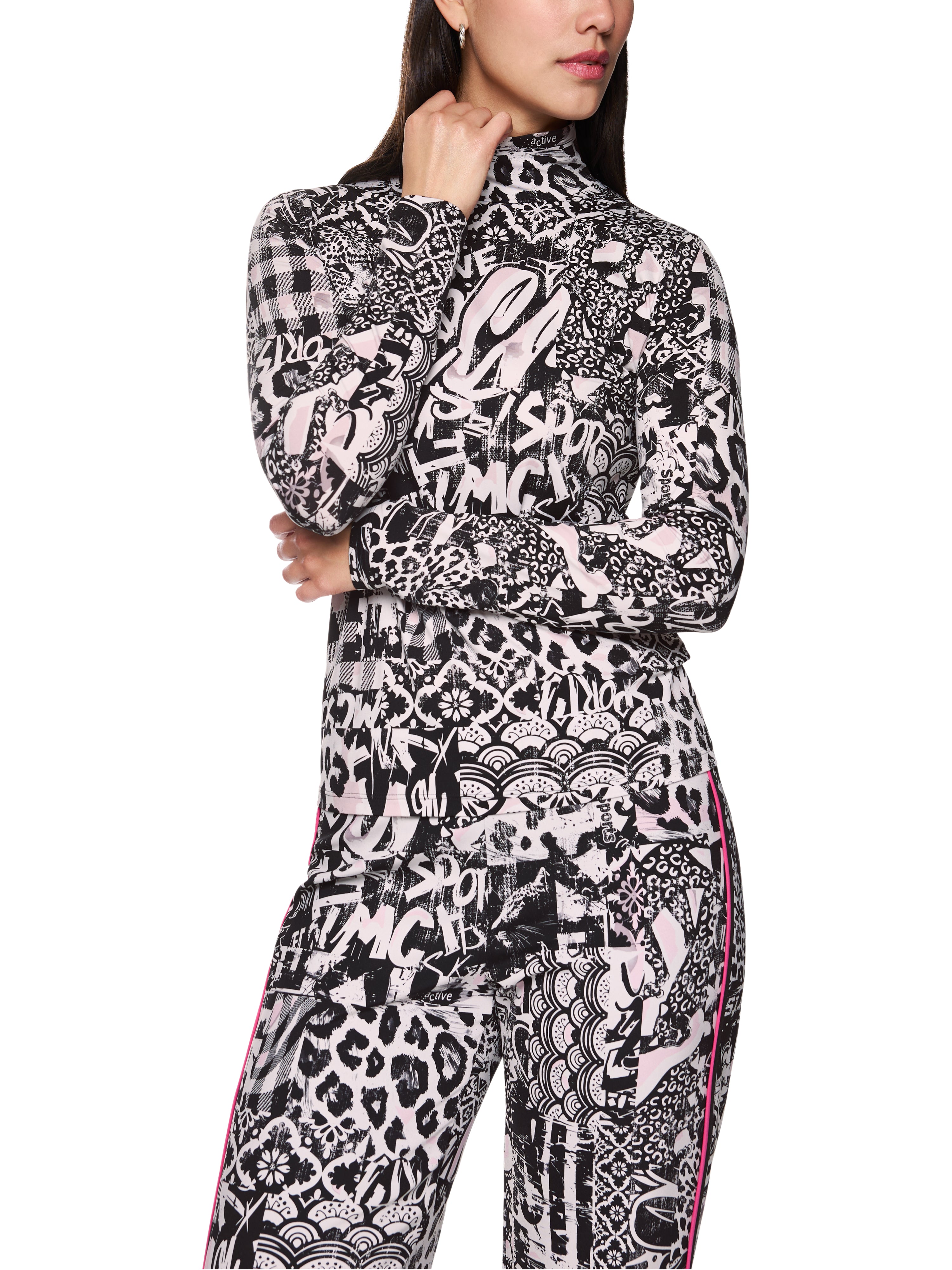 Marc Cain Langarmshirt mit Turtleneck