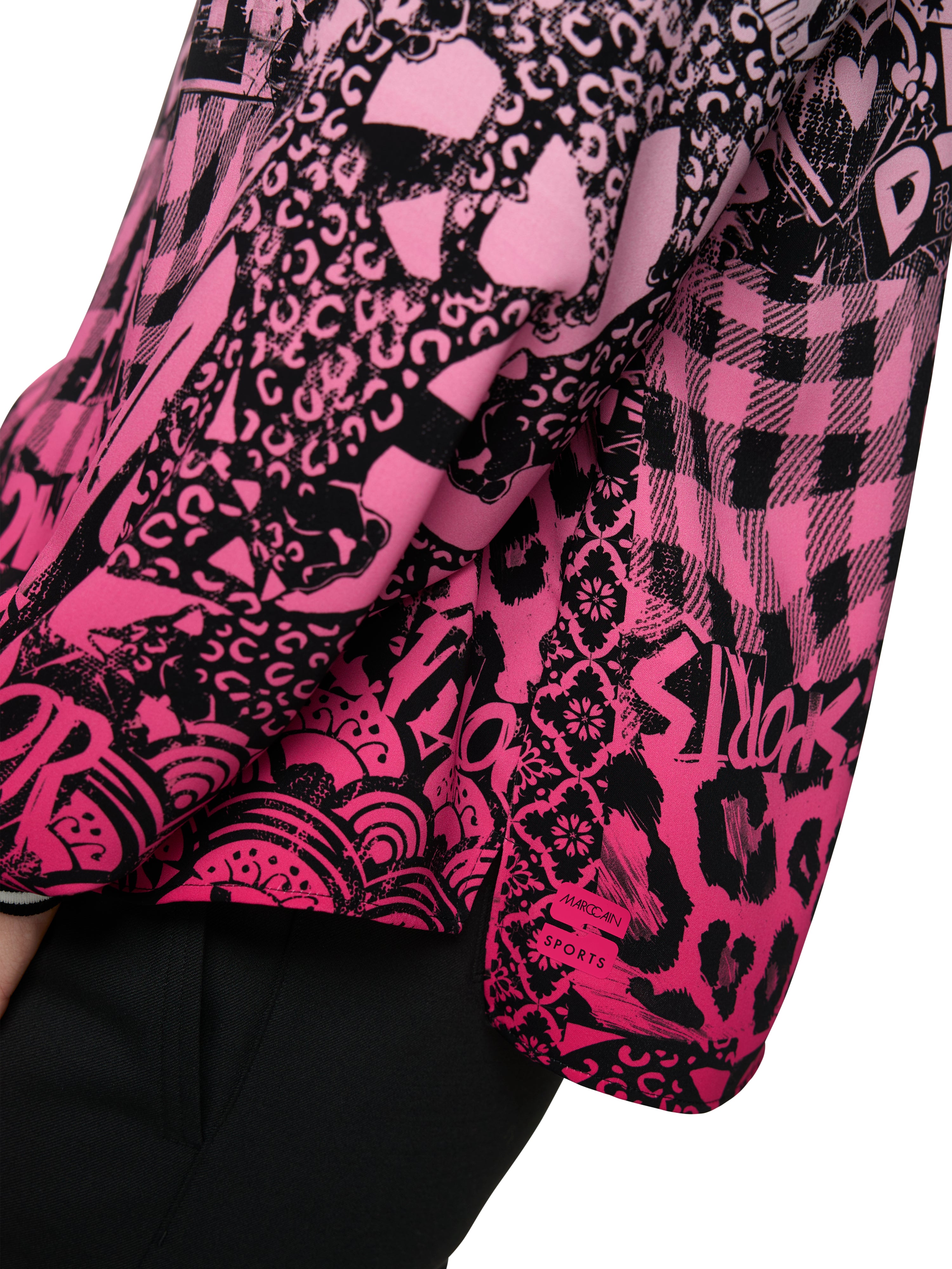 Marc Cain Lockere Bluse mit Print