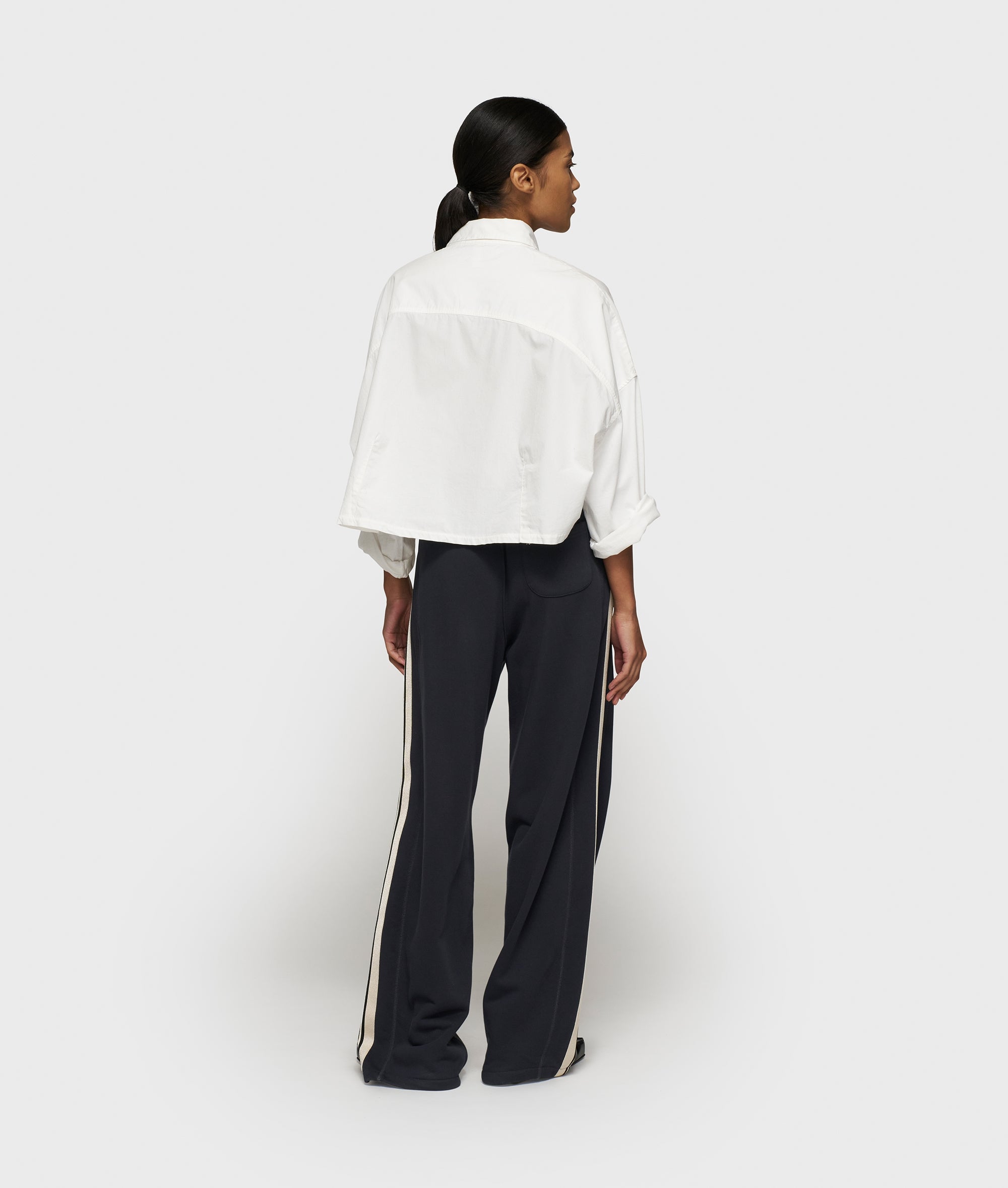 10Days oversized cropped shirt