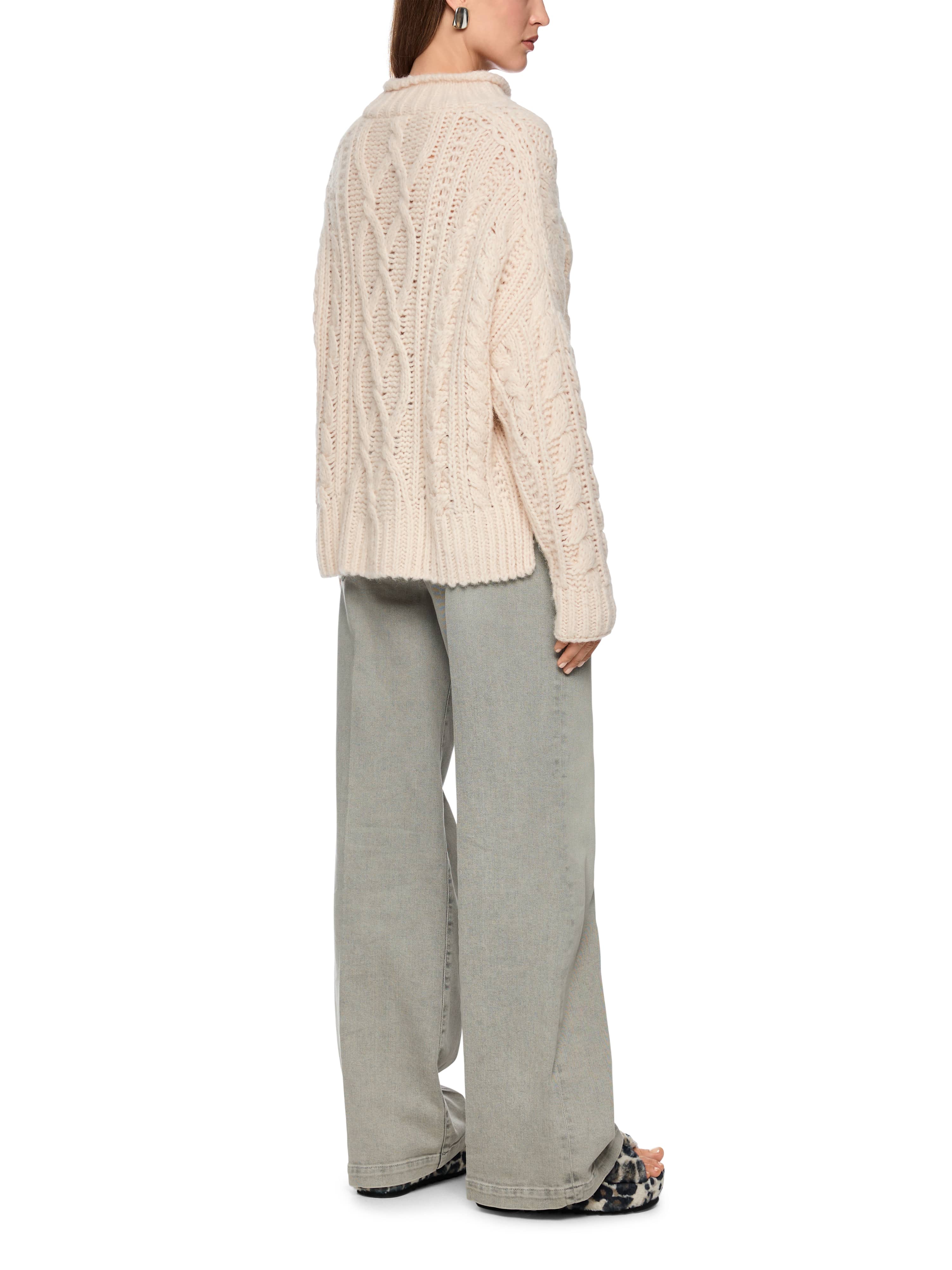 Marc Cain Zopfmusterpullover Knitted in Germany