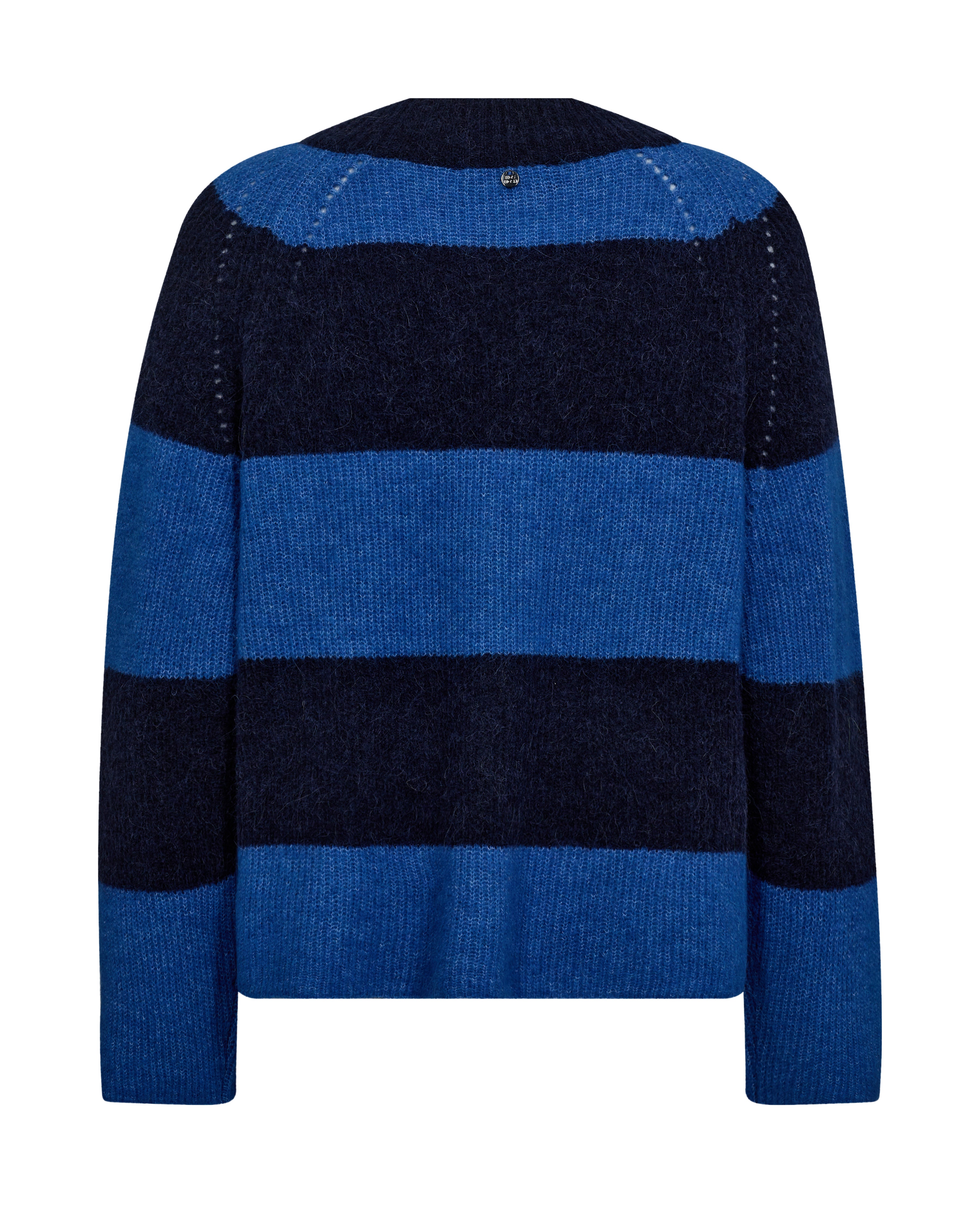 MOS MOSH MMTaci Stripe LS V-Neck Knit