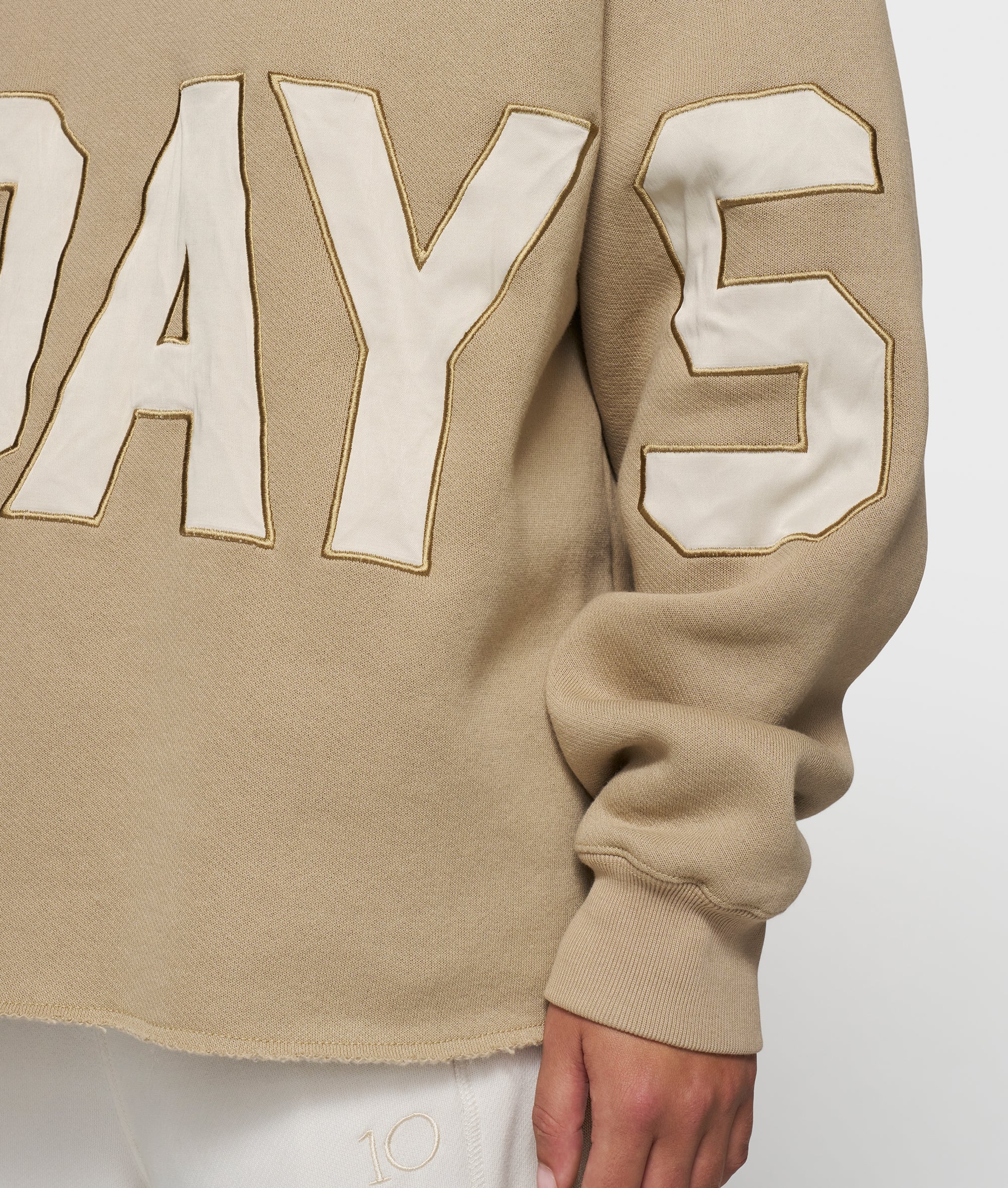 10Days statement logo hoodie