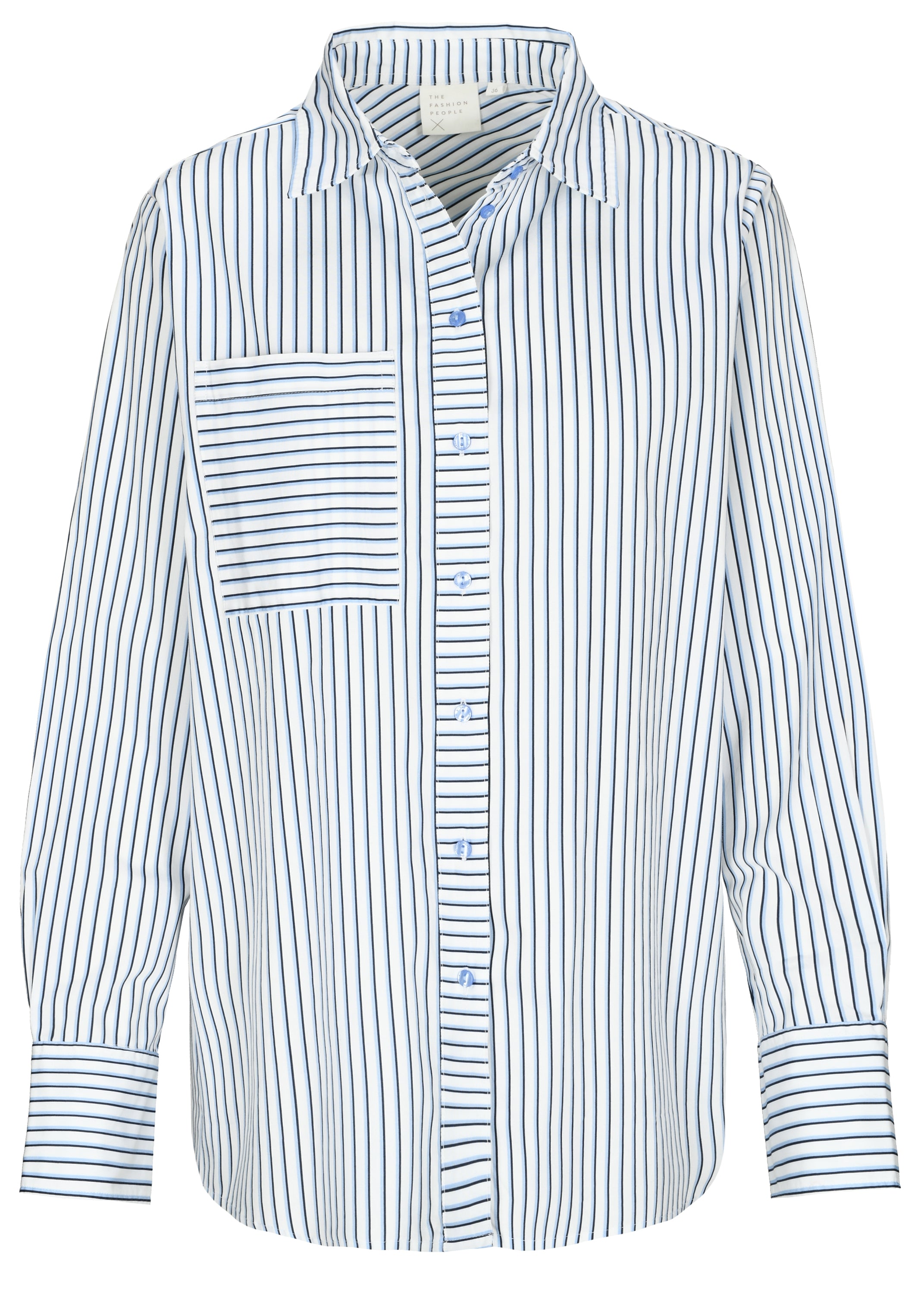 The Fashion People Damen Bluse Striped