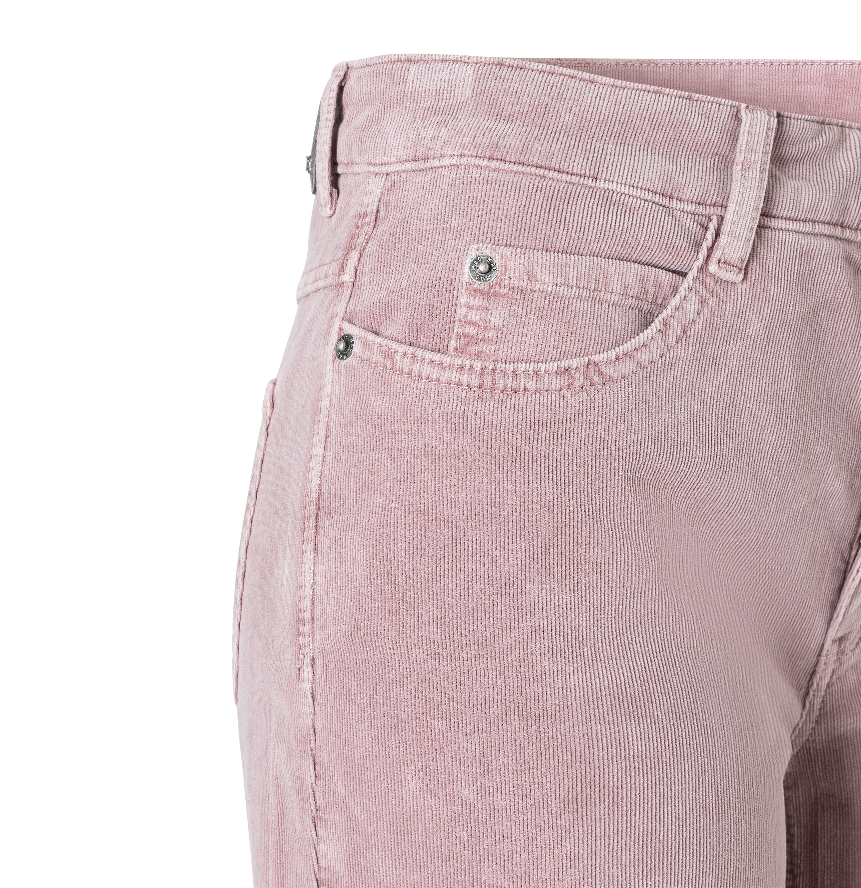 MAC JEANS - Wide Leg Cord Hose, Baby soft corduroy