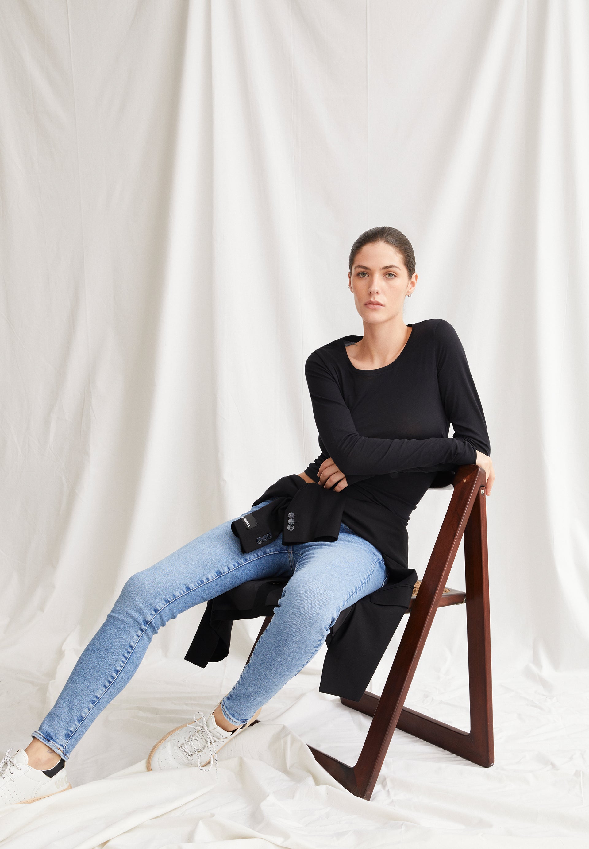 Armedangels Longsleeve aus Bio-Baumwolle EINIAARA SOFT