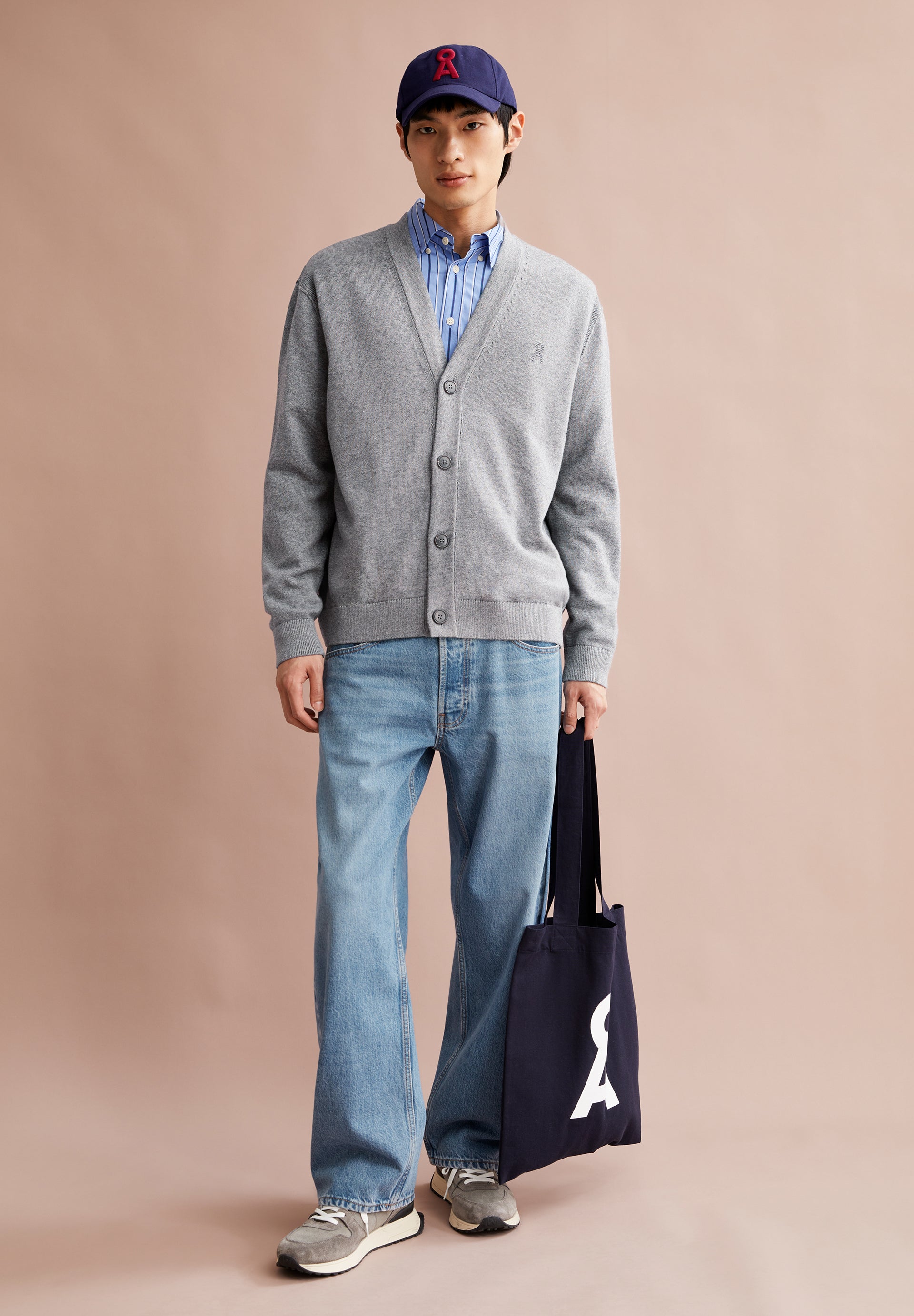 Armedangels Strickjacke aus Feinstrick AANATOL