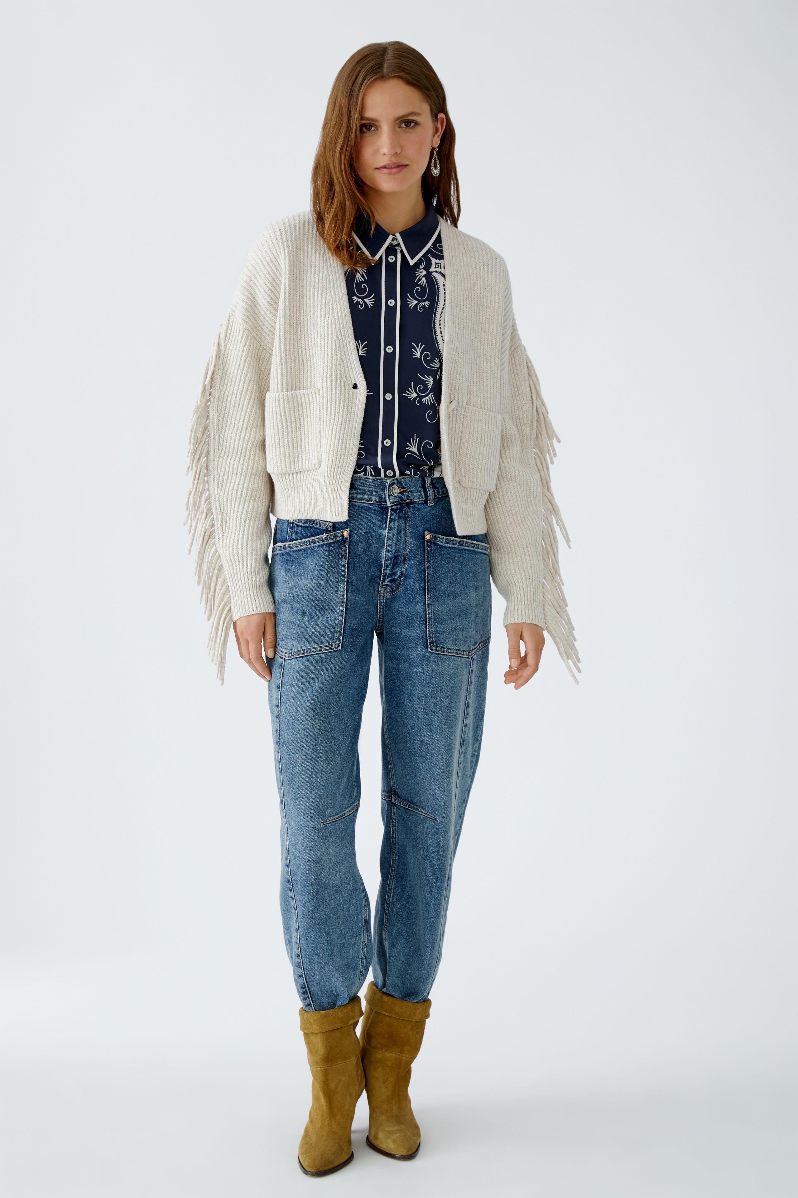 OUI Barrel Fit Jeans