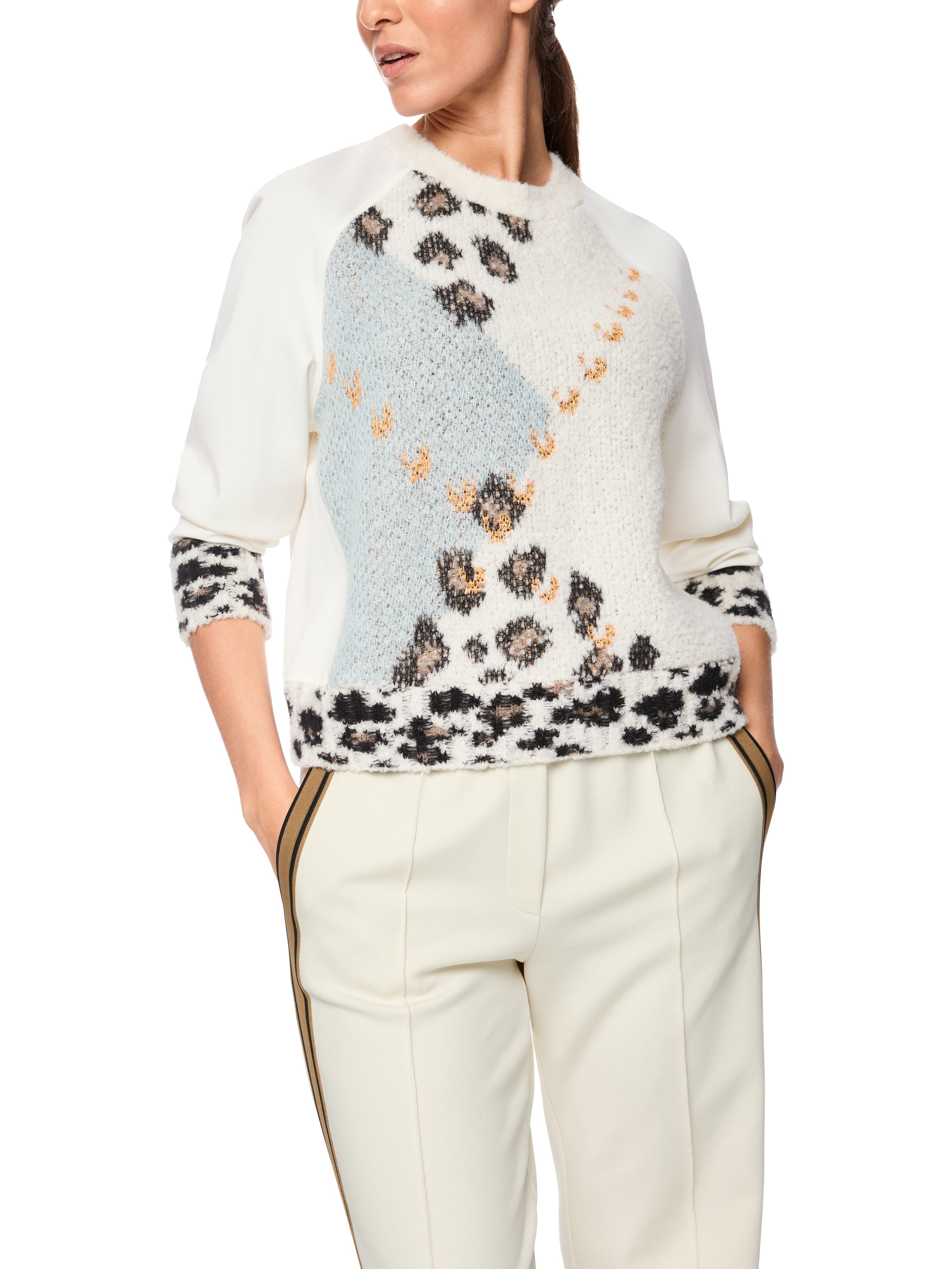 Marc Cain Rundhals Pullover – Knitted in Germany