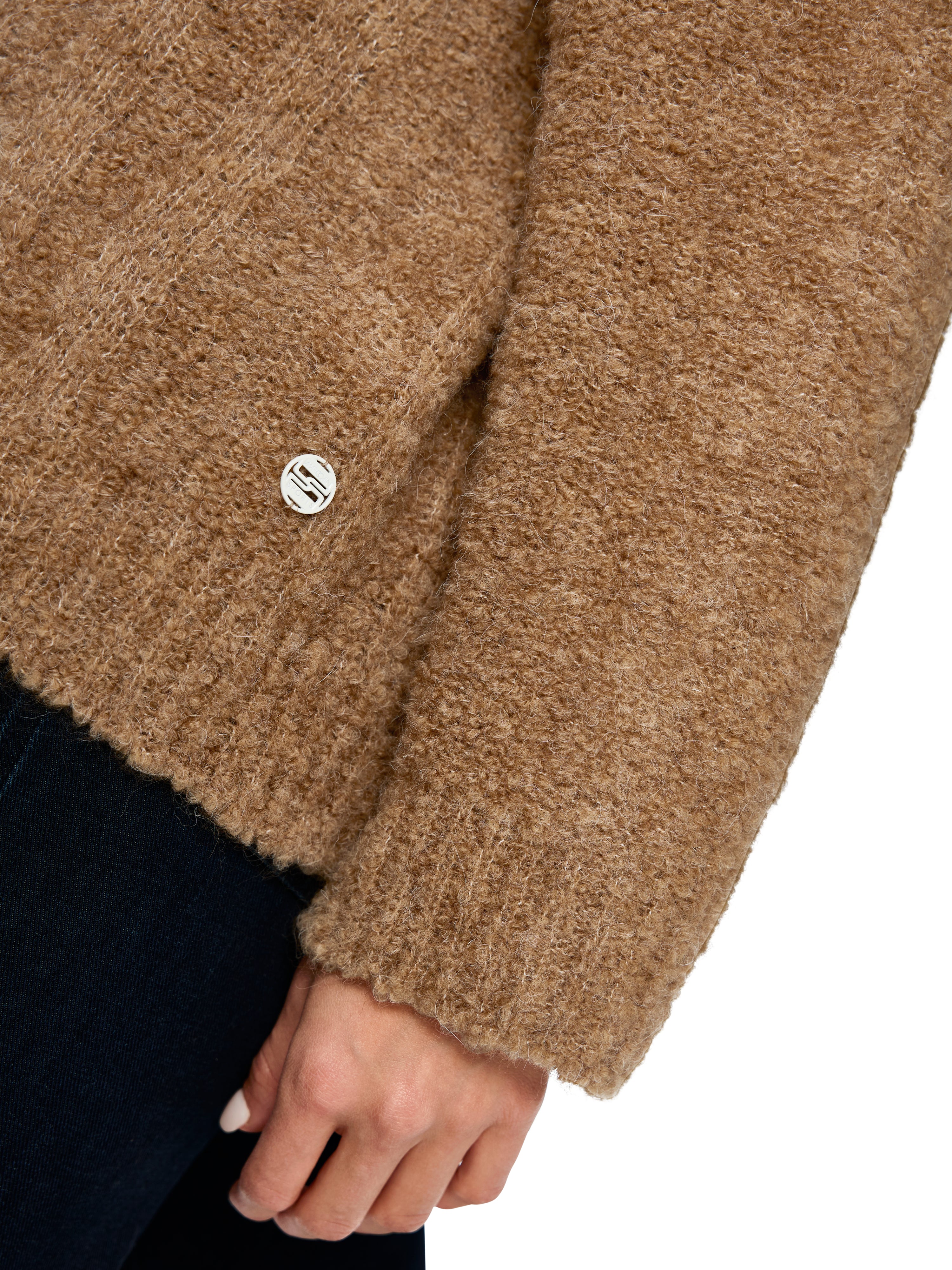 Marc Cain Pullover mit Alpaka – Knitted in Germany