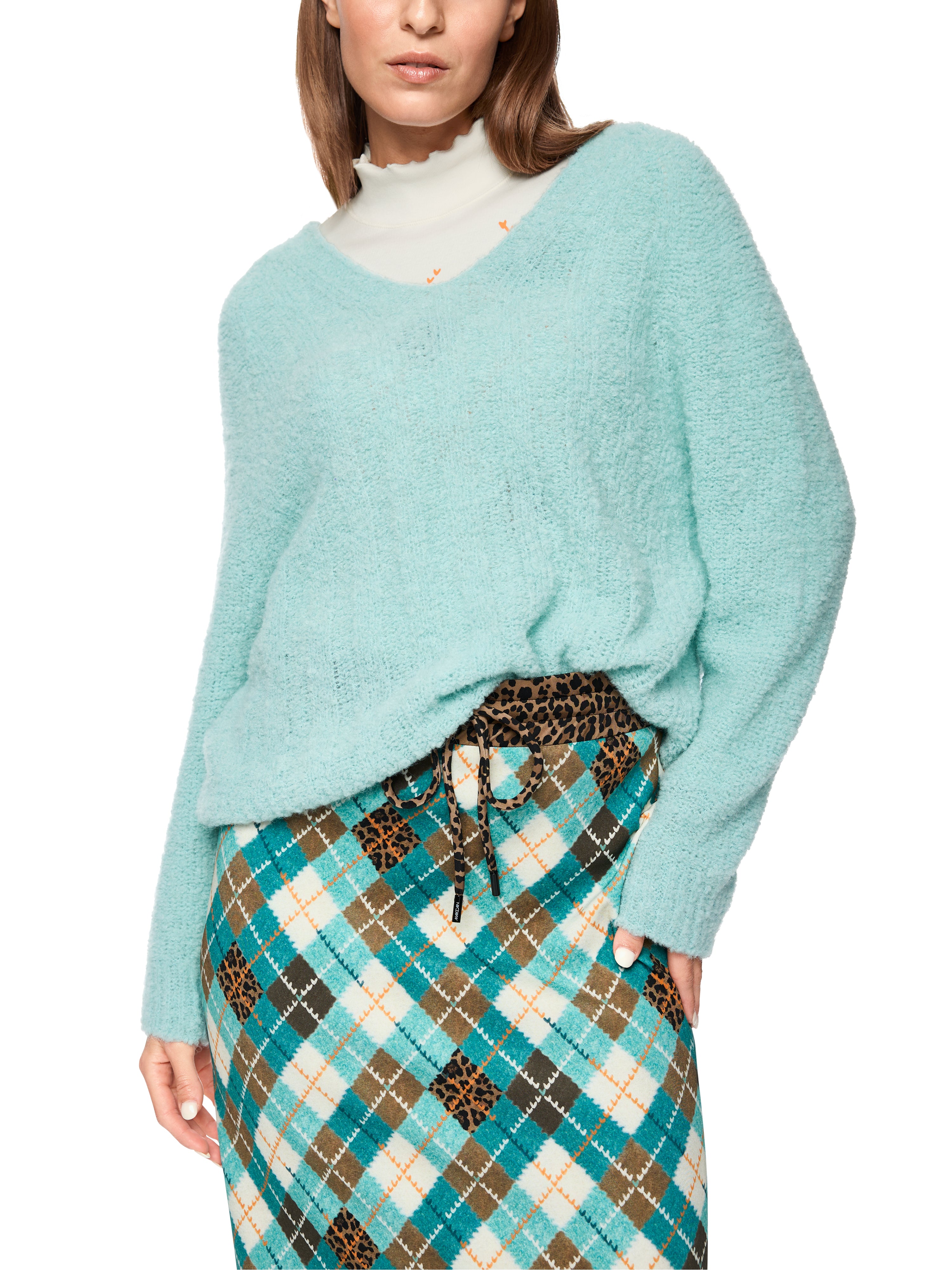 Marc Cain Pullover mit Alpaka – Knitted in Germany