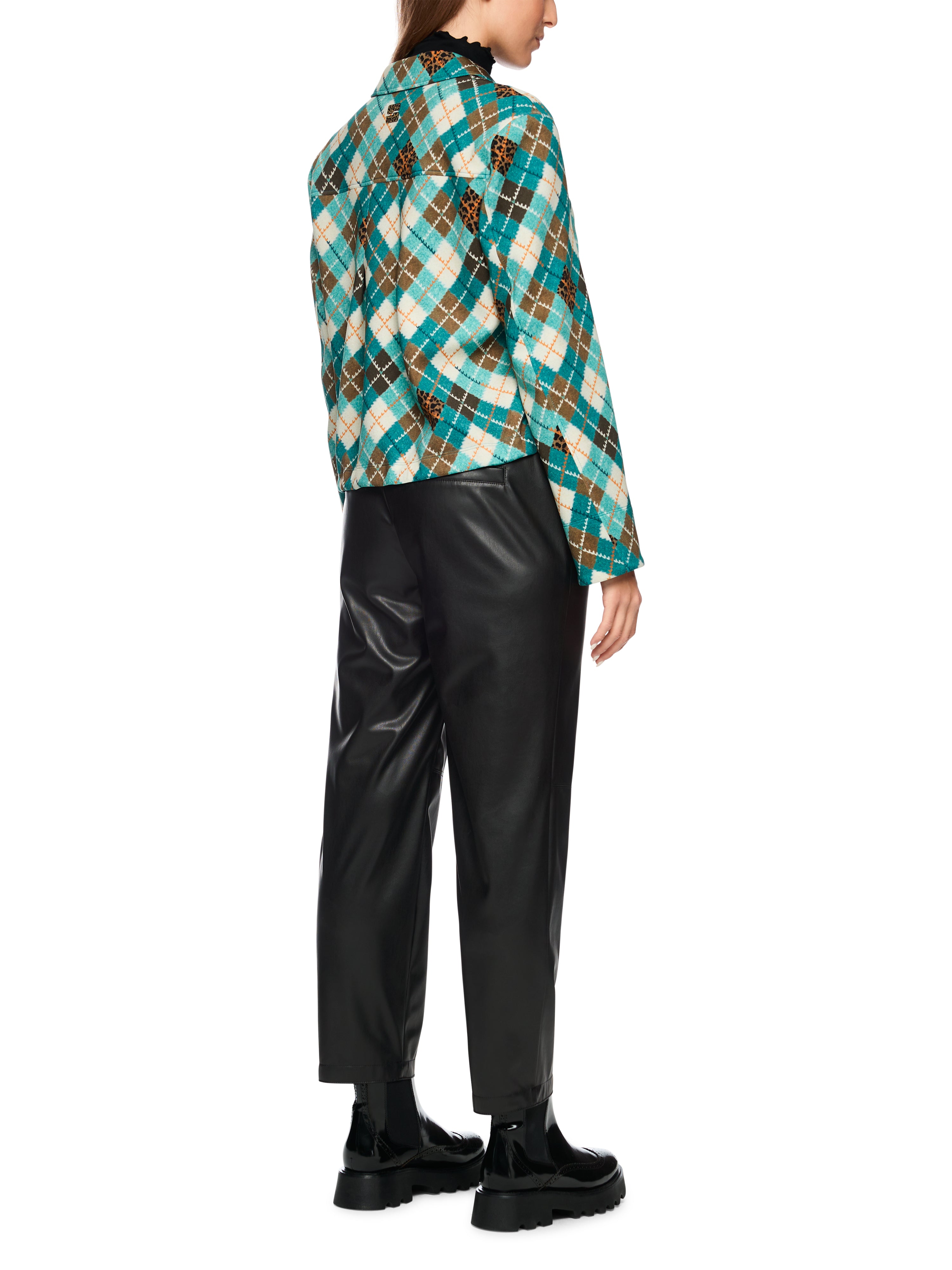 Marc Cain Modell RANCHI – Hose aus Kunstleder