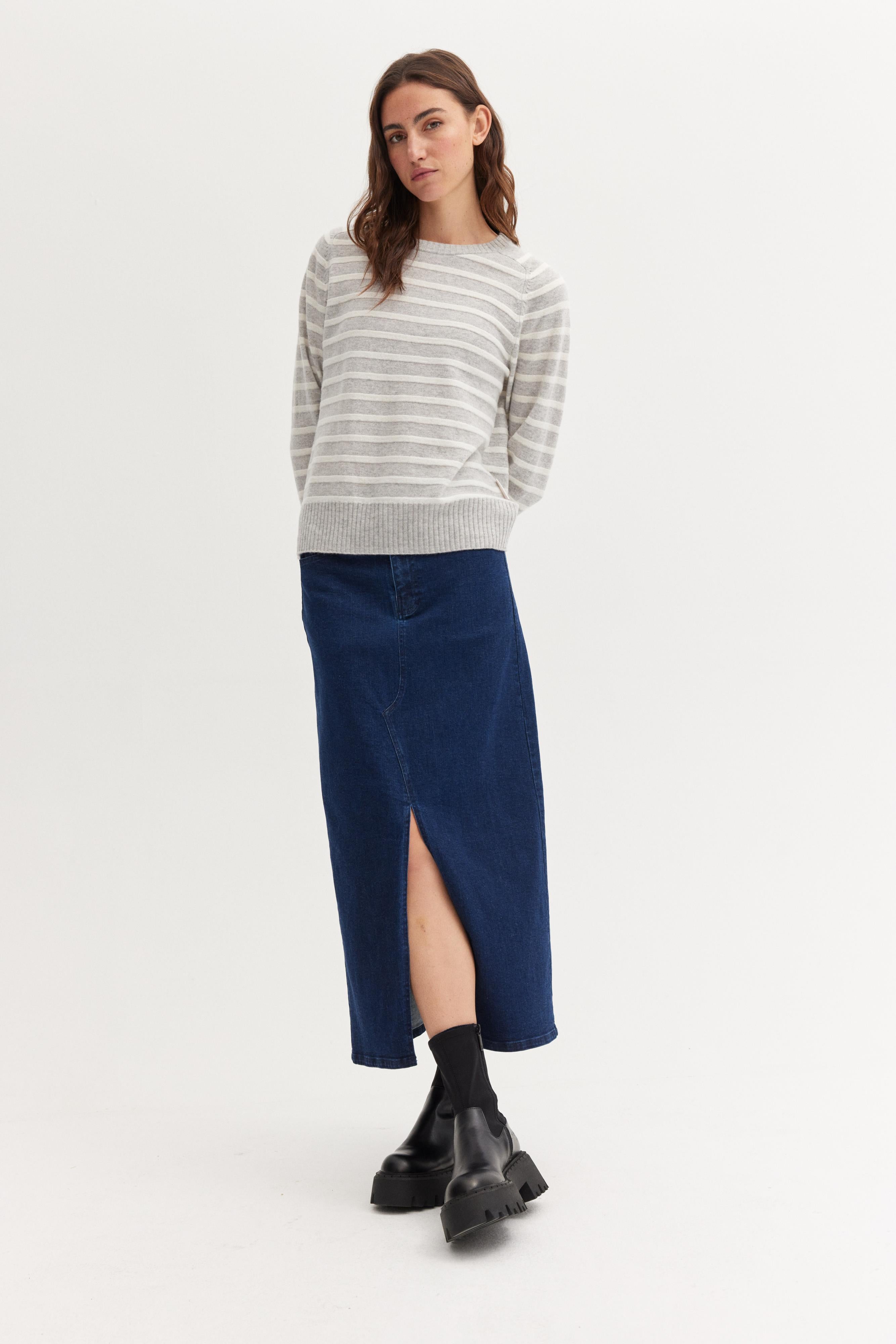 The Fashion People Merino Pullover striped
