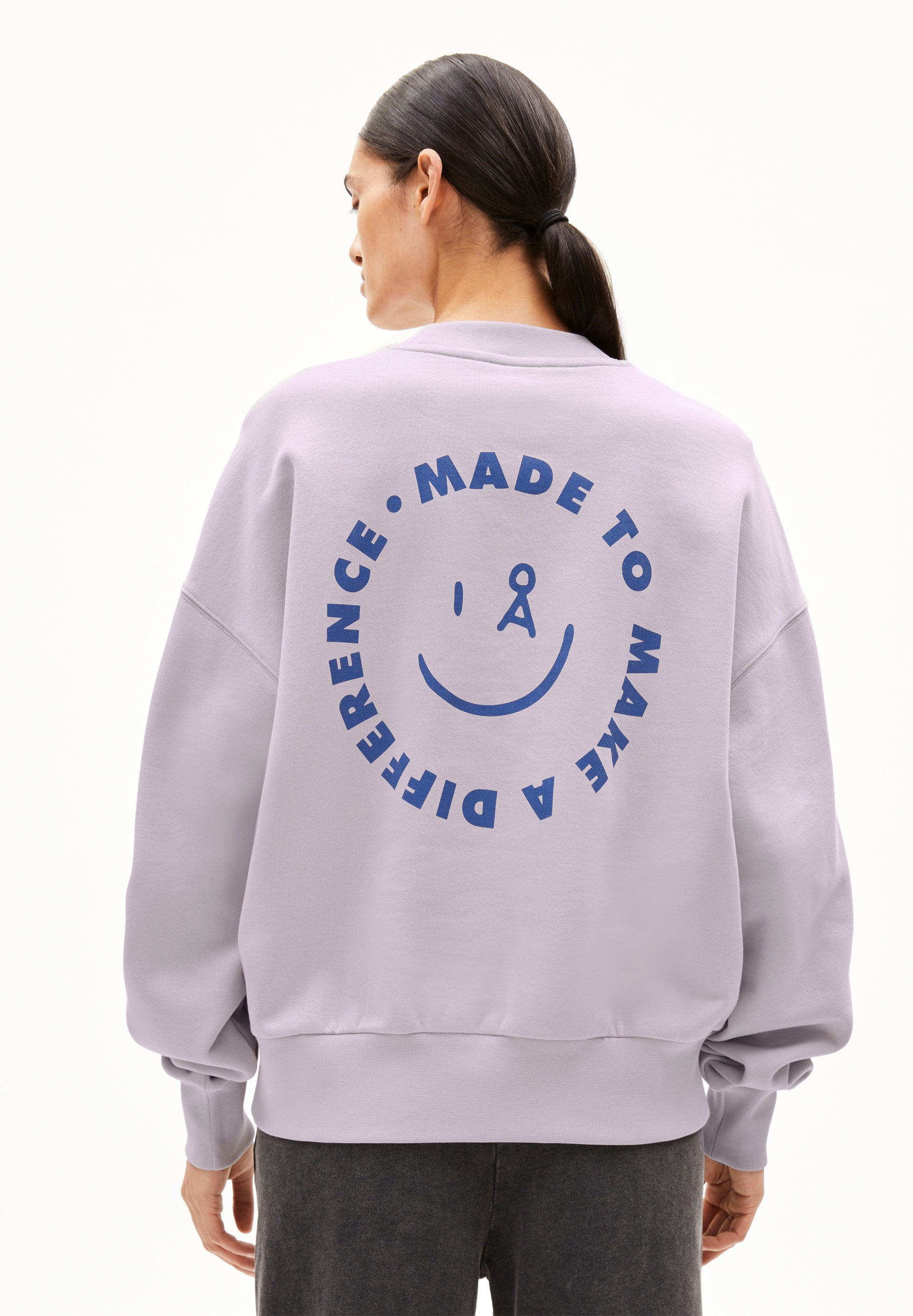 Armedangels Sweatshirt ALIZAA DIFFERENCE aus Bio-Baumwolle