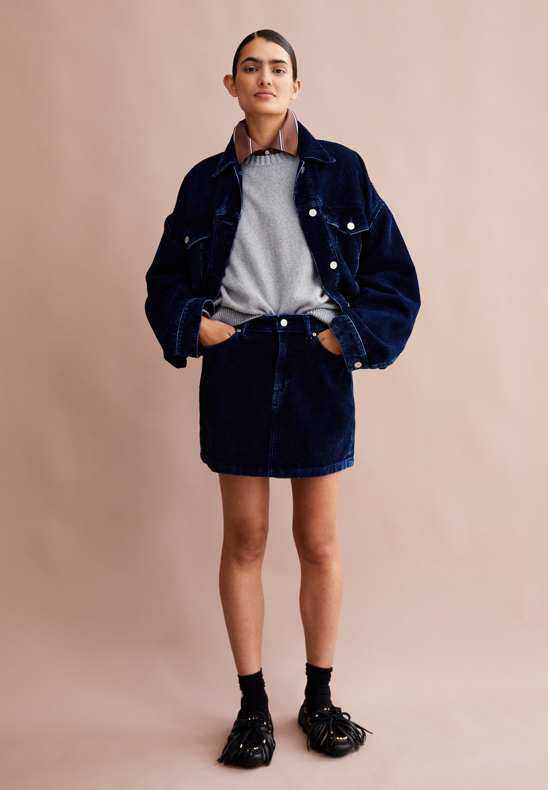 Armedangels Cordrock AACUMERI INDIGO CORD