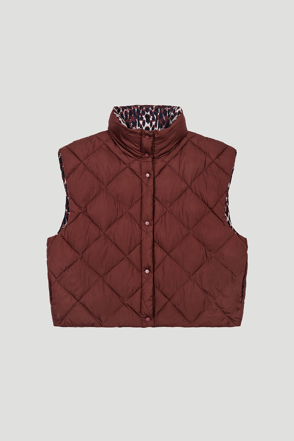 Oh April Onyx Puffer Weste