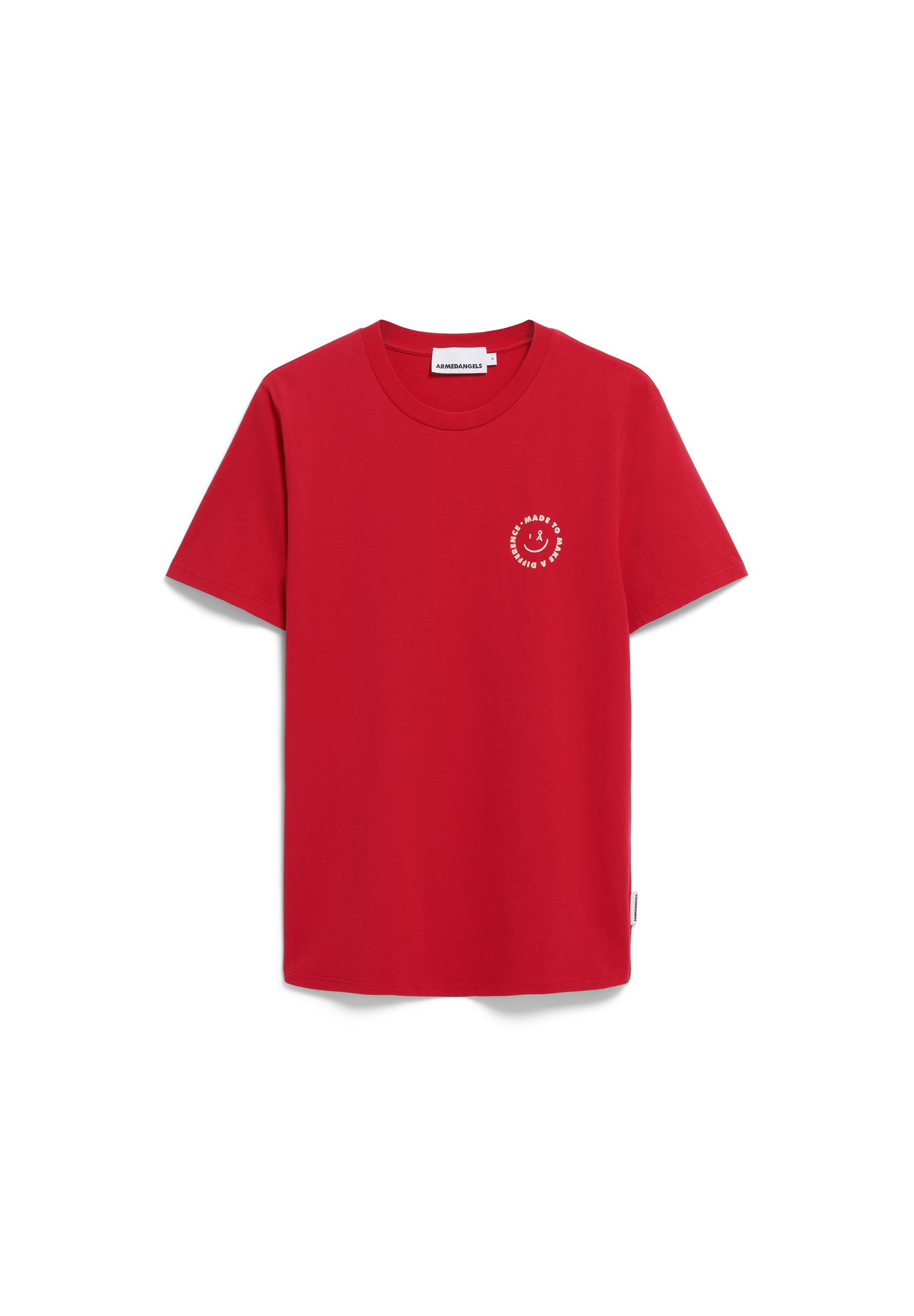 Armedangels T-Shirt JAAMES SMILEY aus Bio-Baumwolle