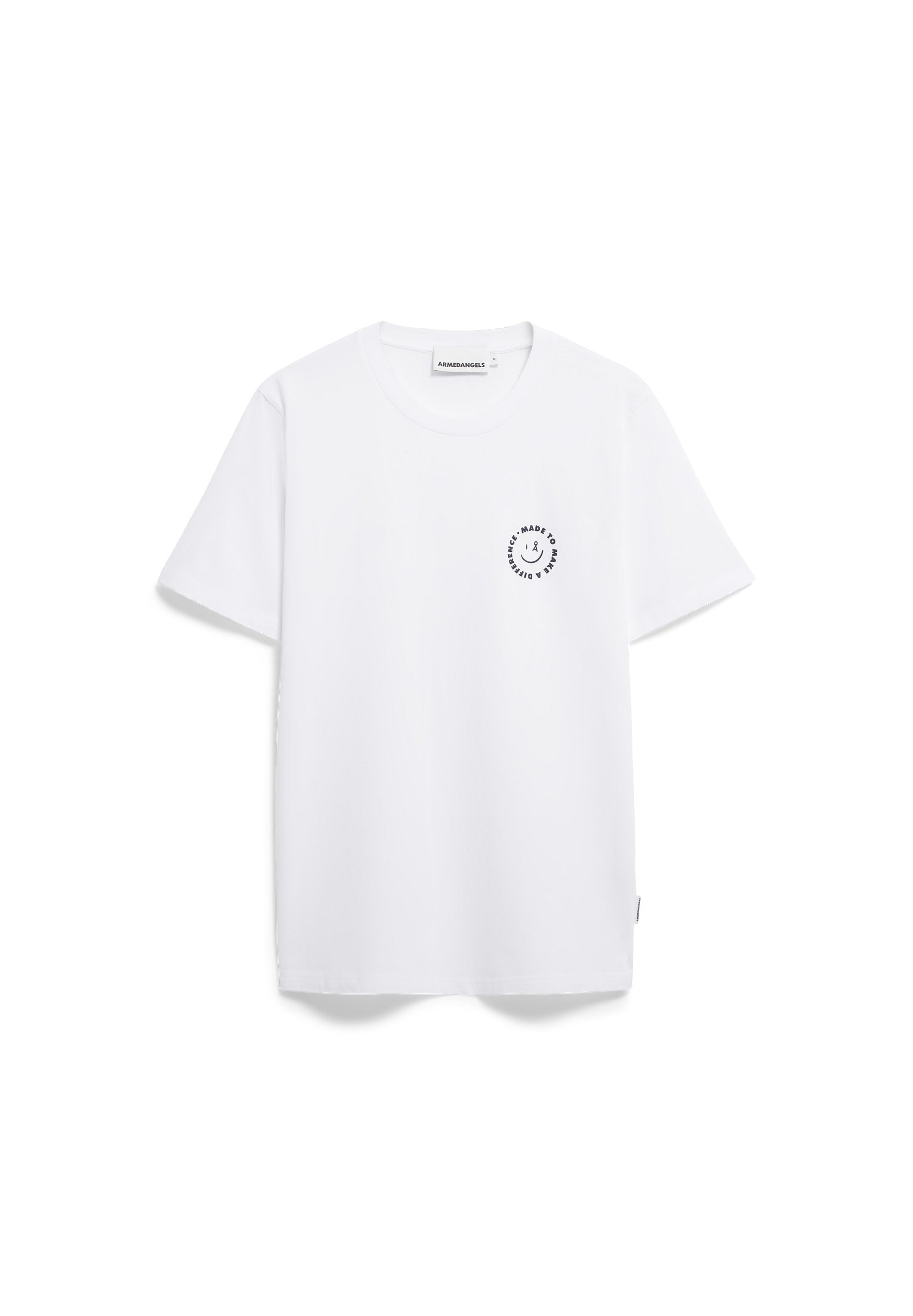 Armedangels T-Shirt JAAMES SMILEY aus Bio-Baumwolle