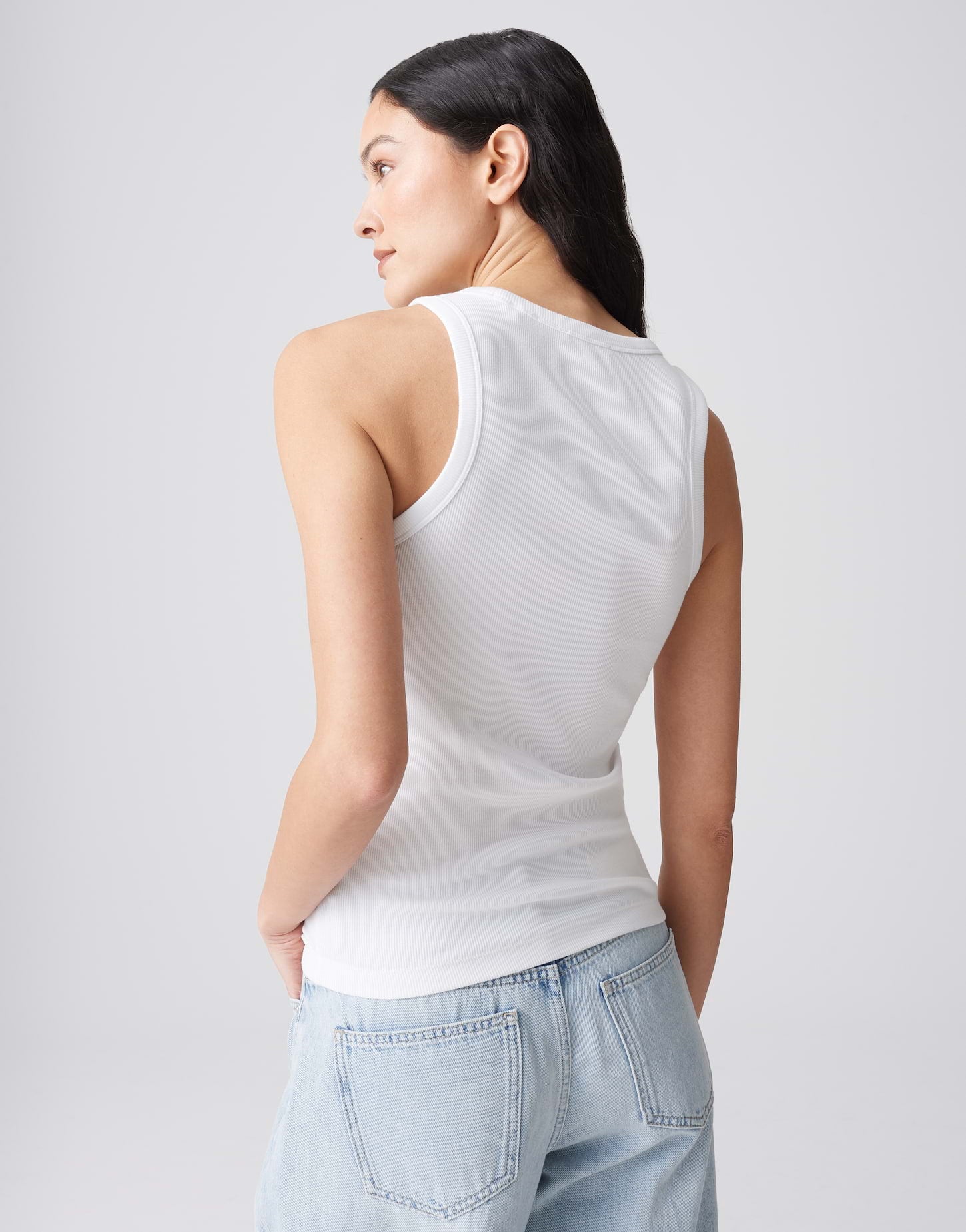 OPUS Slim Geripptes Tanktop Ilesso